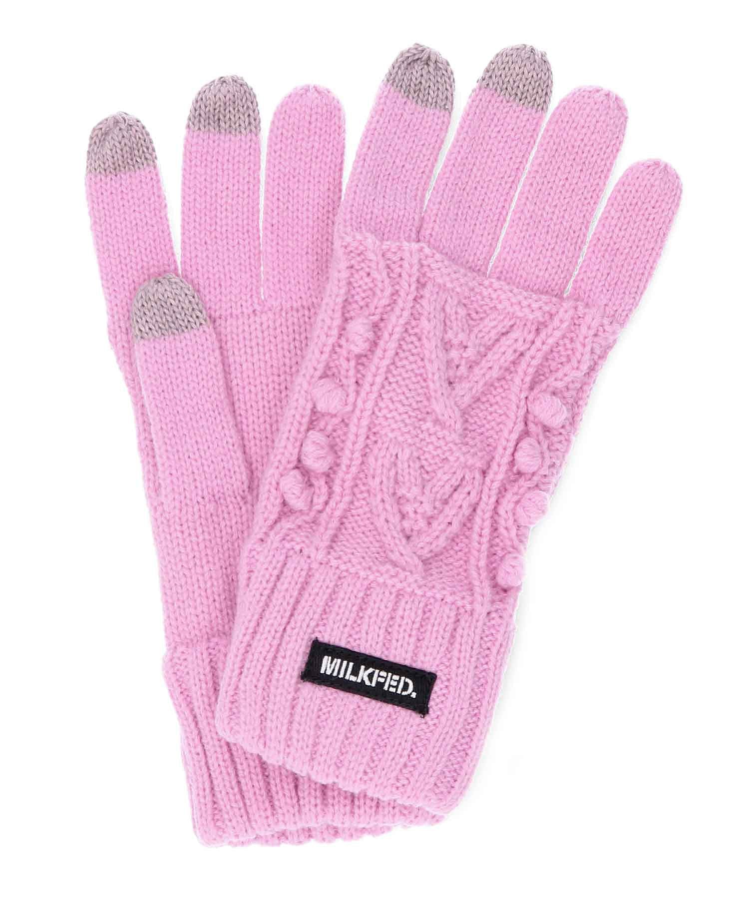 HEART CABLE GLOVE MILKFED. - Image 18