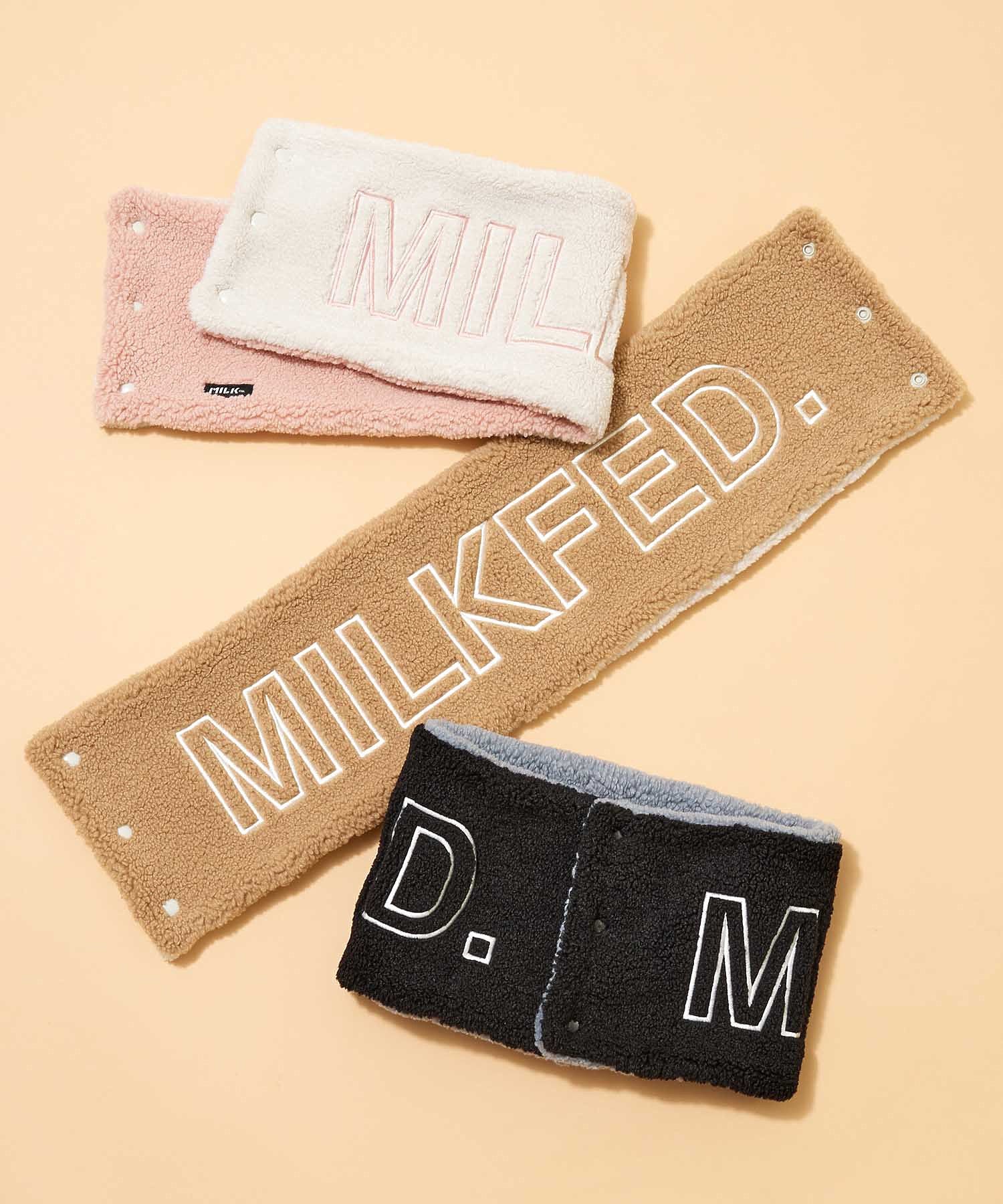 LOGO BOA NECK WARMER MILKFED.