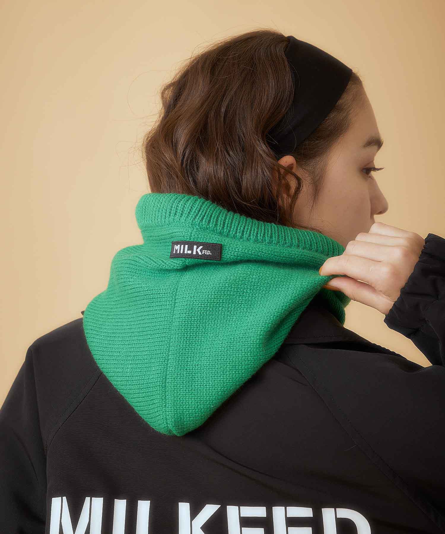 KNIT HOOD NECK WARMER MILKFED. - Image 8