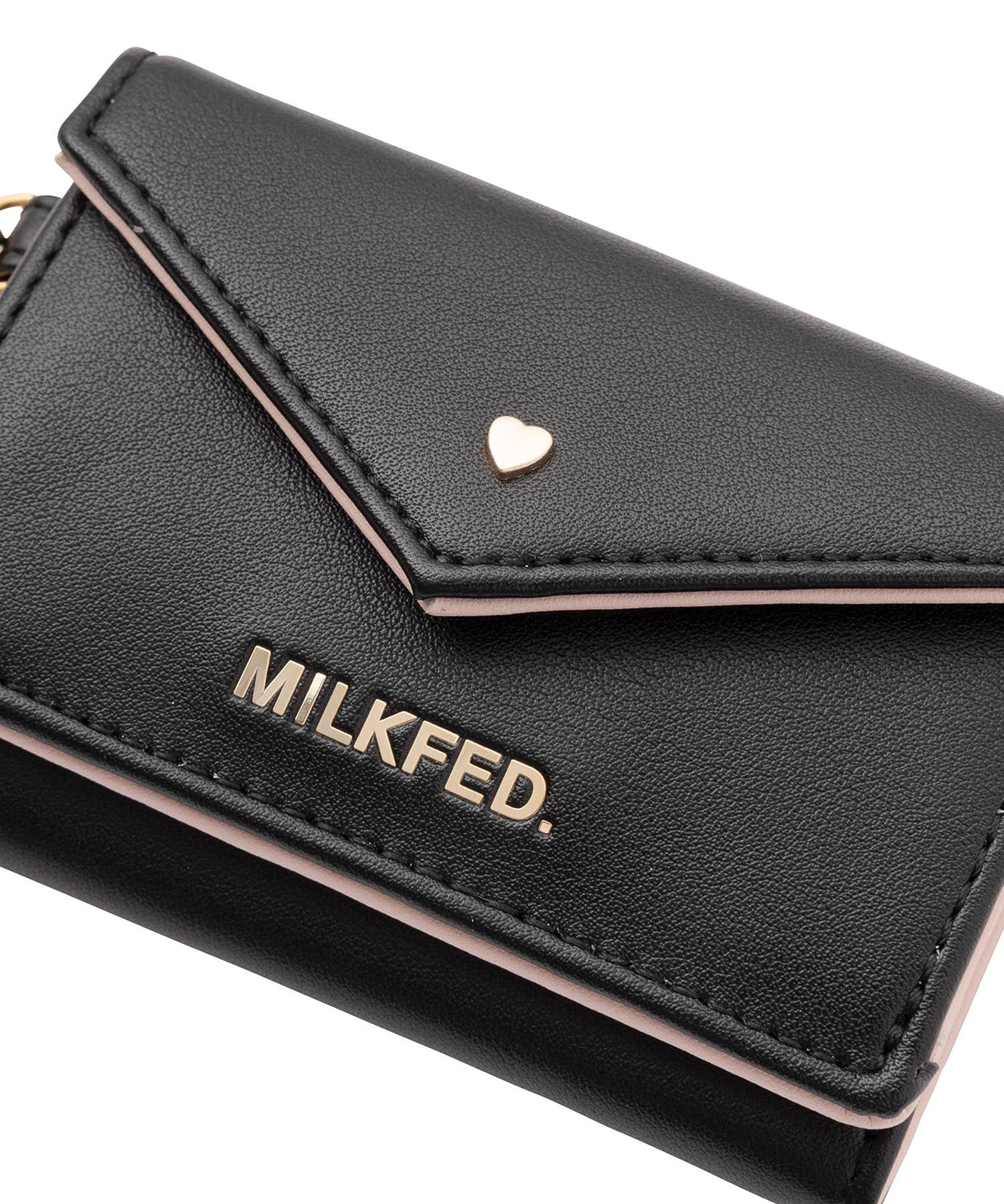 HEART STUDS TRI-FOLD WALLET MILKFED. - Image 7