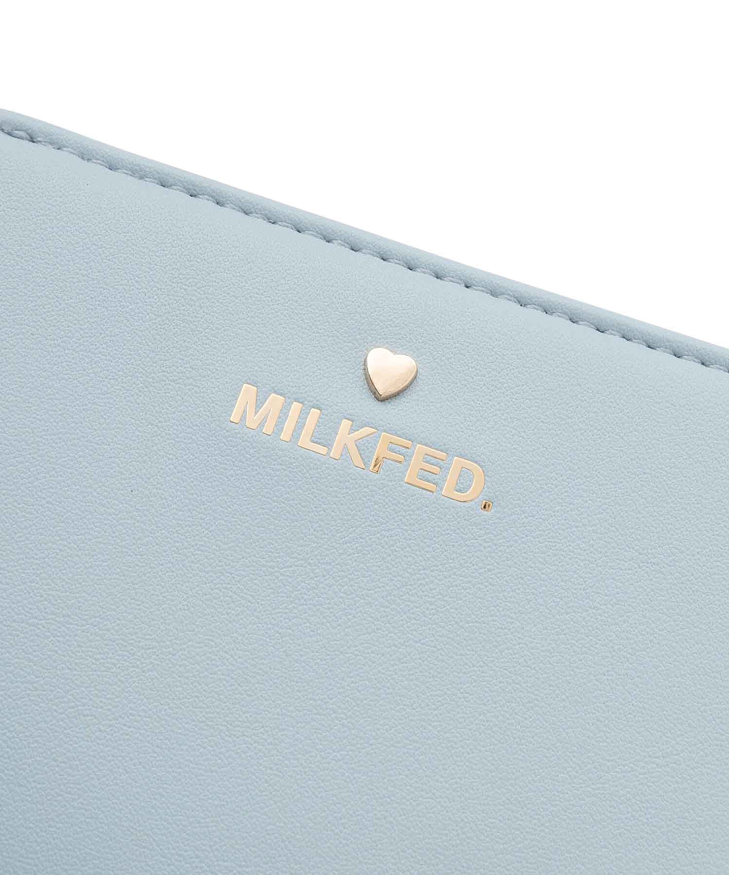 HEART STUDS BI-FOLD WALLET MILKFED. - Image 6