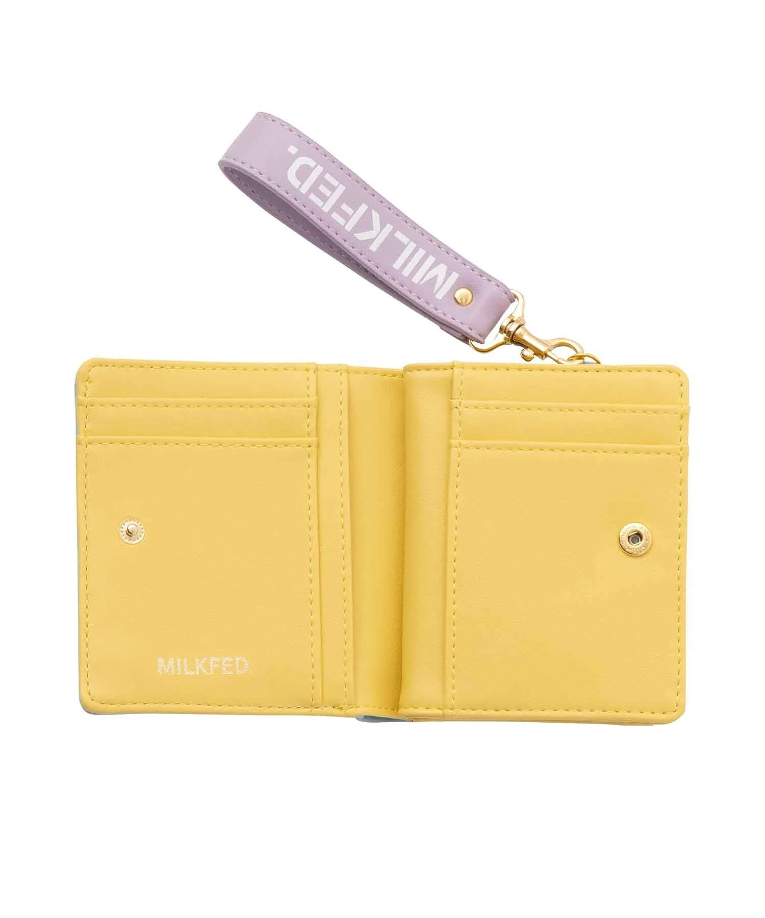 HEART STUDS BI-FOLD WALLET MILKFED. - Image 9