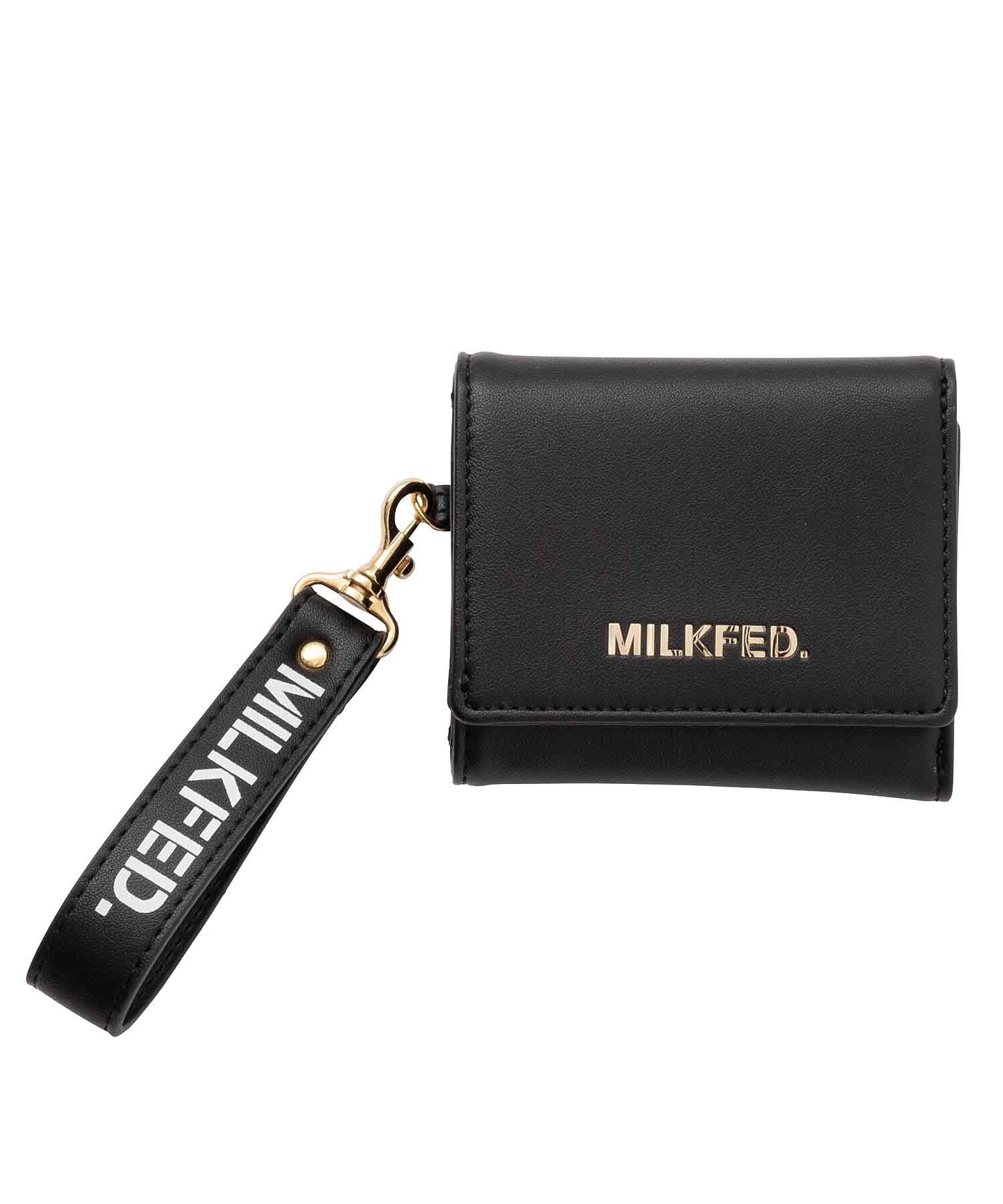 SOLID COLOR TRI-FOLD WALLET MILKFED. - Image 15