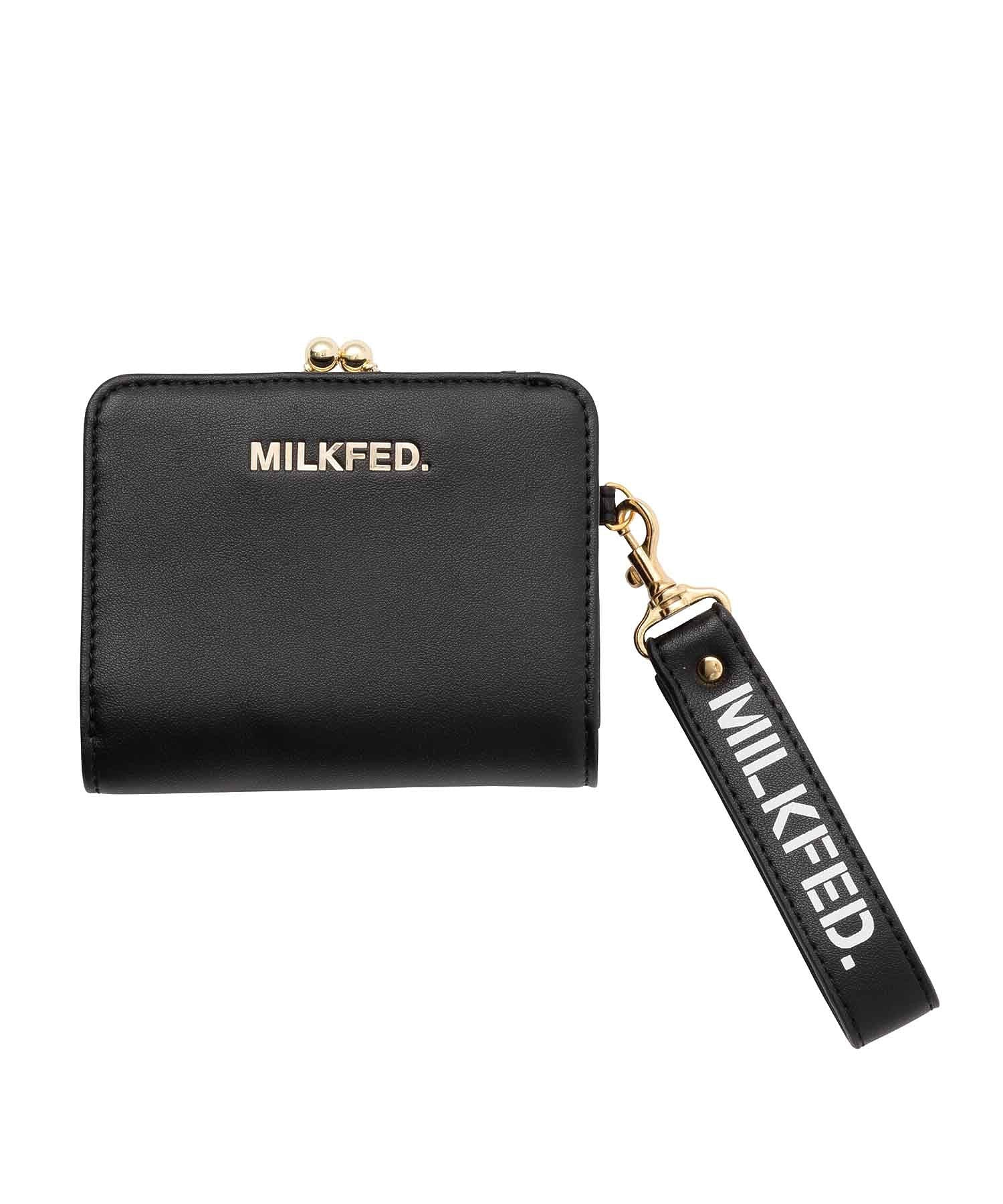 SOLID COLOR BI-FOLD WALLET MILKFED. - Image 5