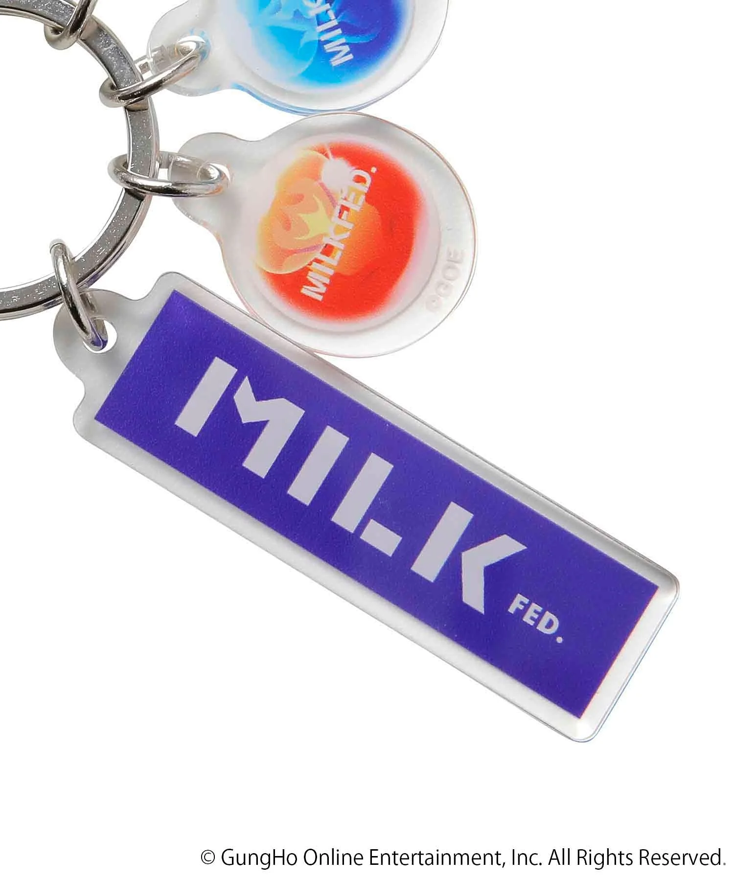 MILKFED. x PUZZLE AND DRAGONS DROP KEY CHAIN - Image 4