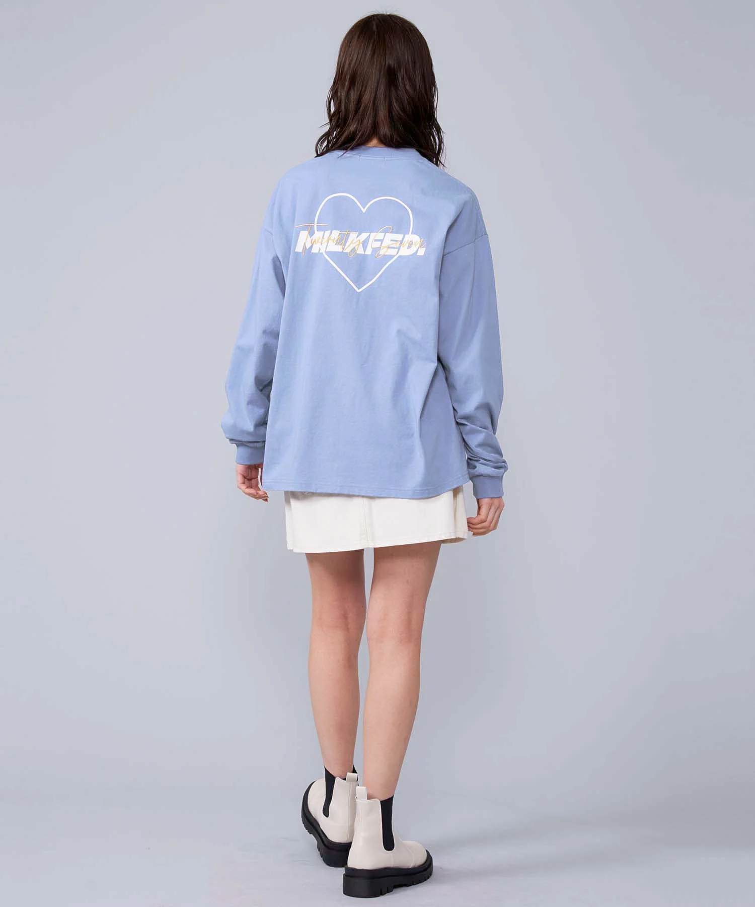 LINE HEART WIDE L/S TEE MILKFED. - Image 10