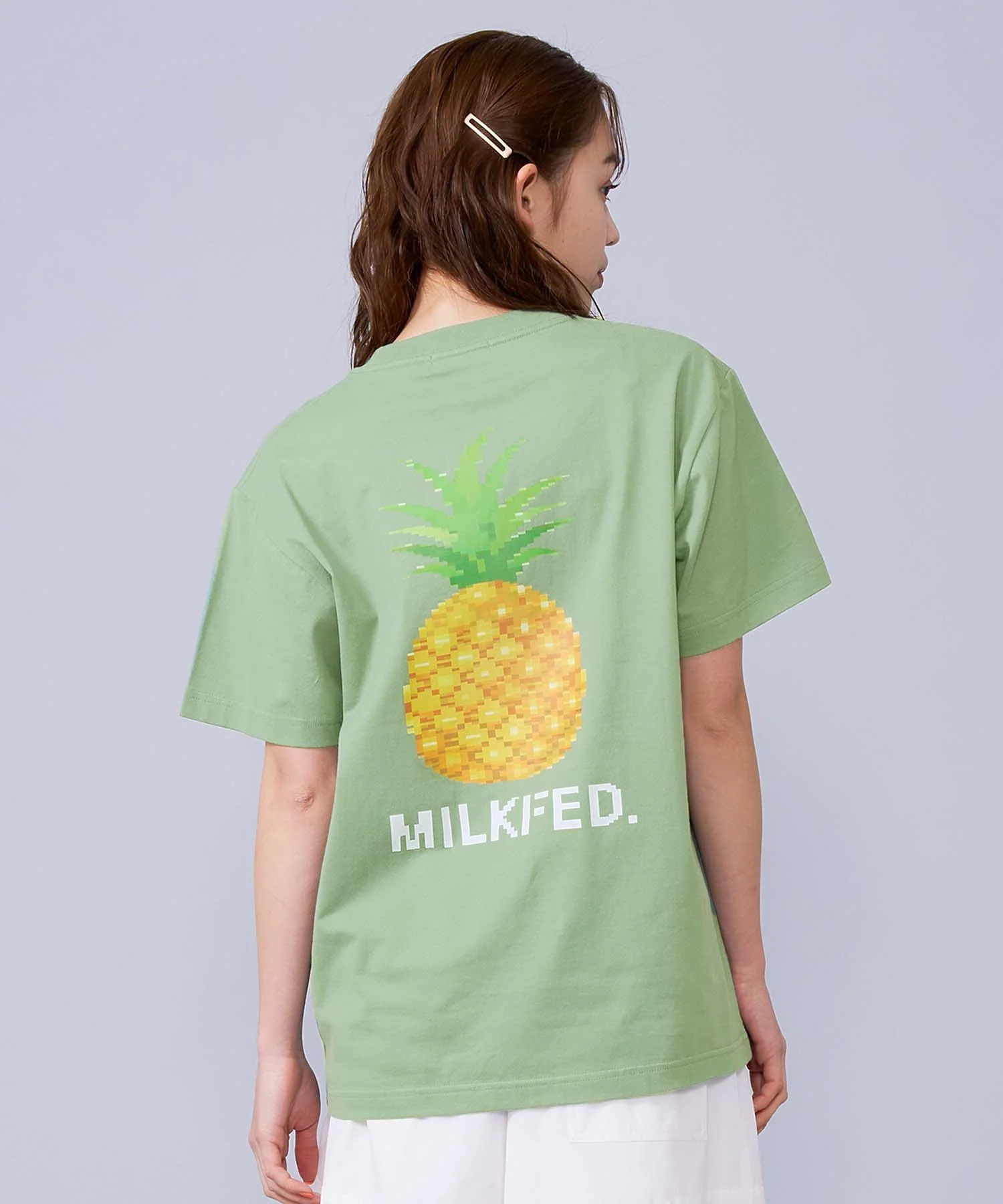 PIXEL PINEAPPLE S/S TEE MILKFED. - Image 13