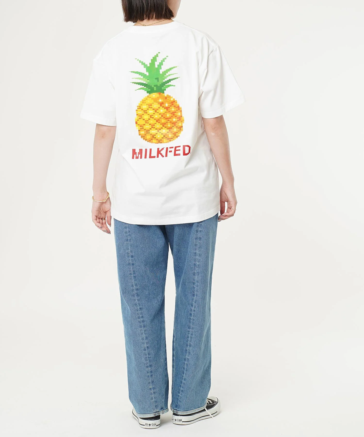 PIXEL PINEAPPLE S/S TEE MILKFED. - Image 20