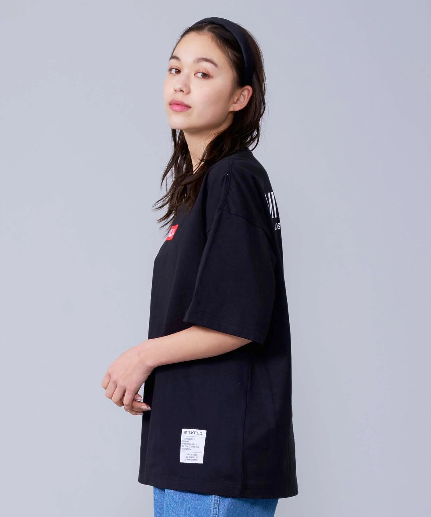 BAR AND STENCIL LOGO WIDE S/S TEE MILKFED. - Image 12