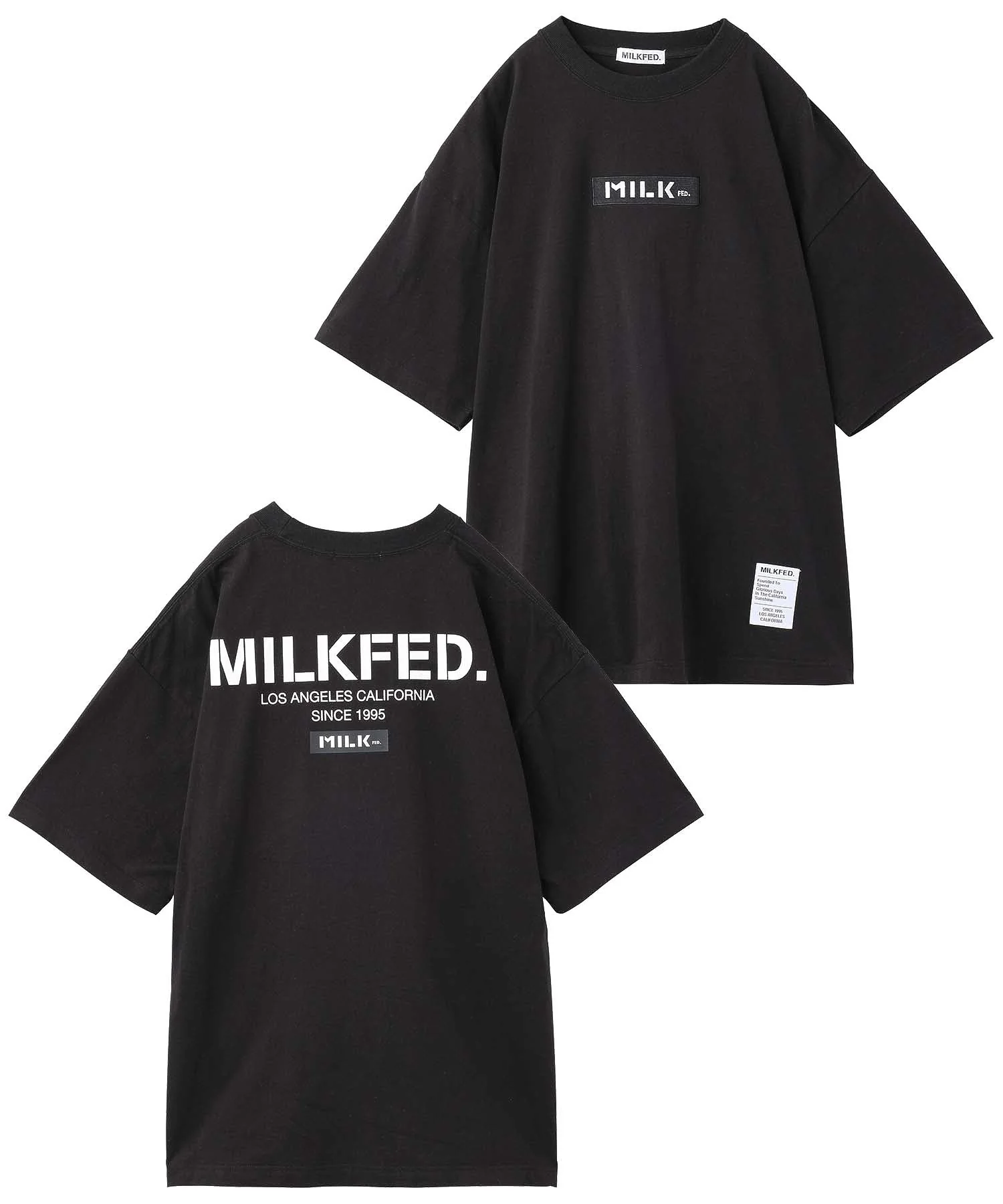 BAR AND STENCIL LOGO WIDE S/S TEE MILKFED. - Image 24