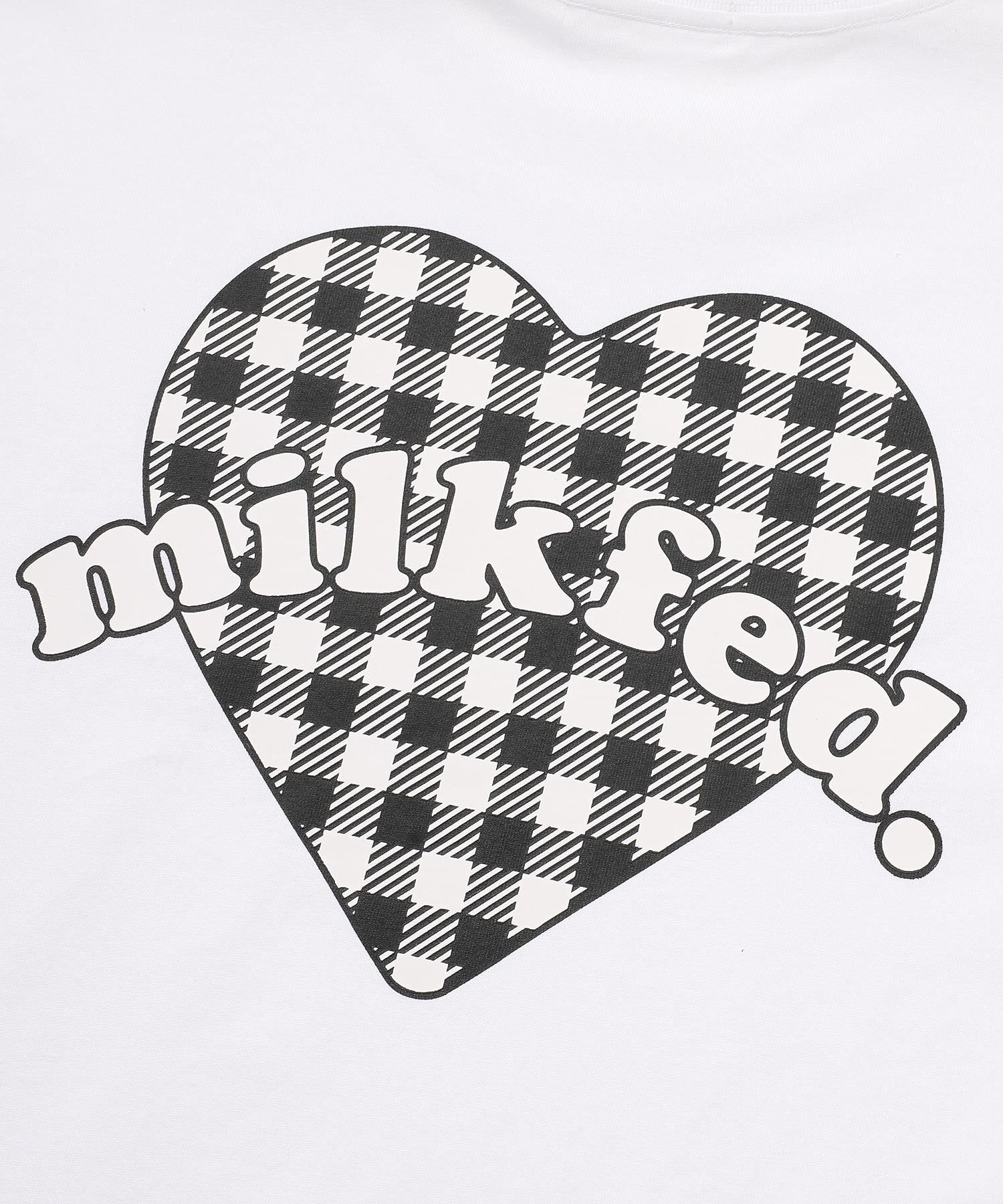 CHECKERED HEART WIDE S/S TEE MILKFED. - Image 15