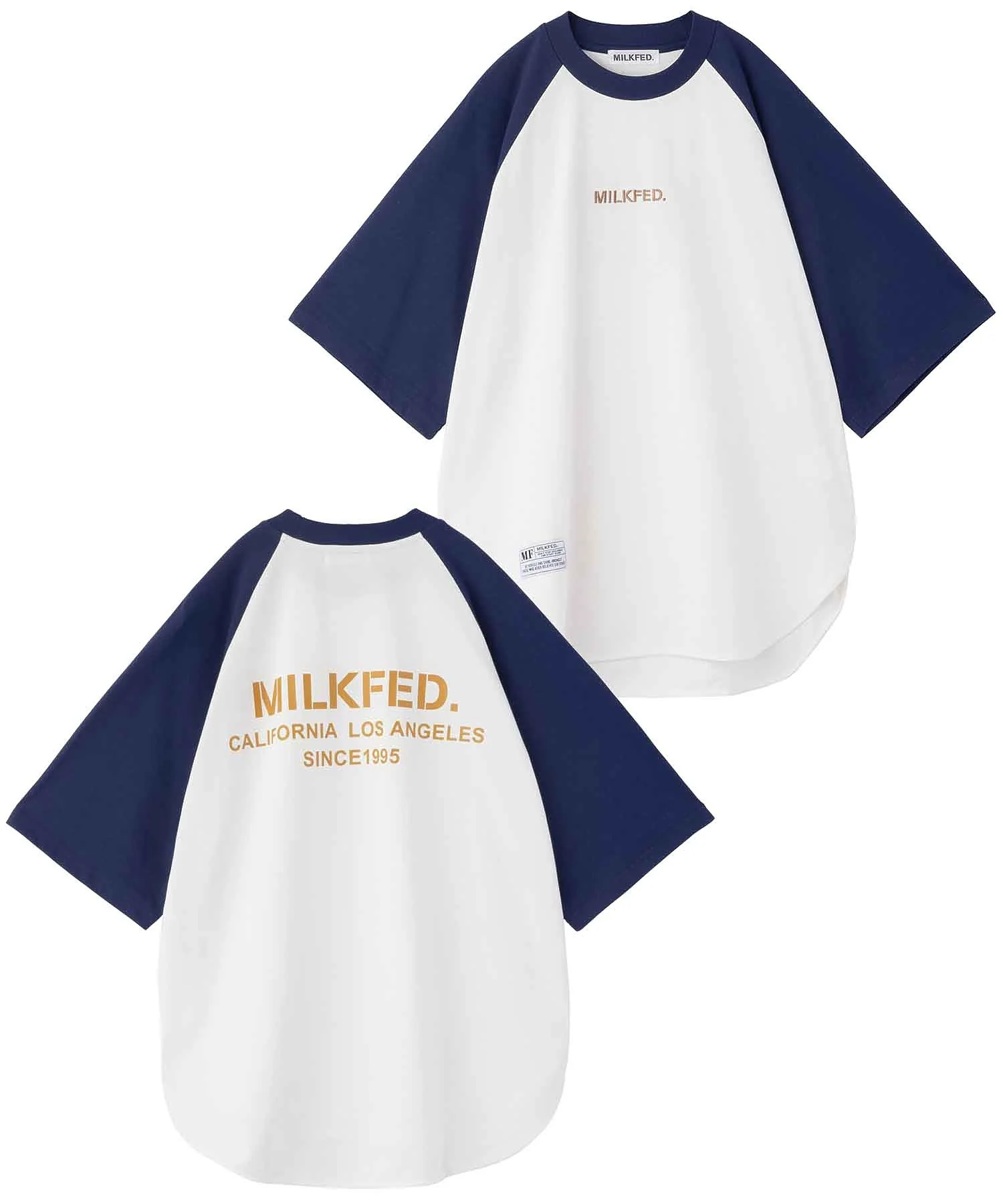 ROUND HEM RAGLAN S/S TOP MILKFED. - Image 18