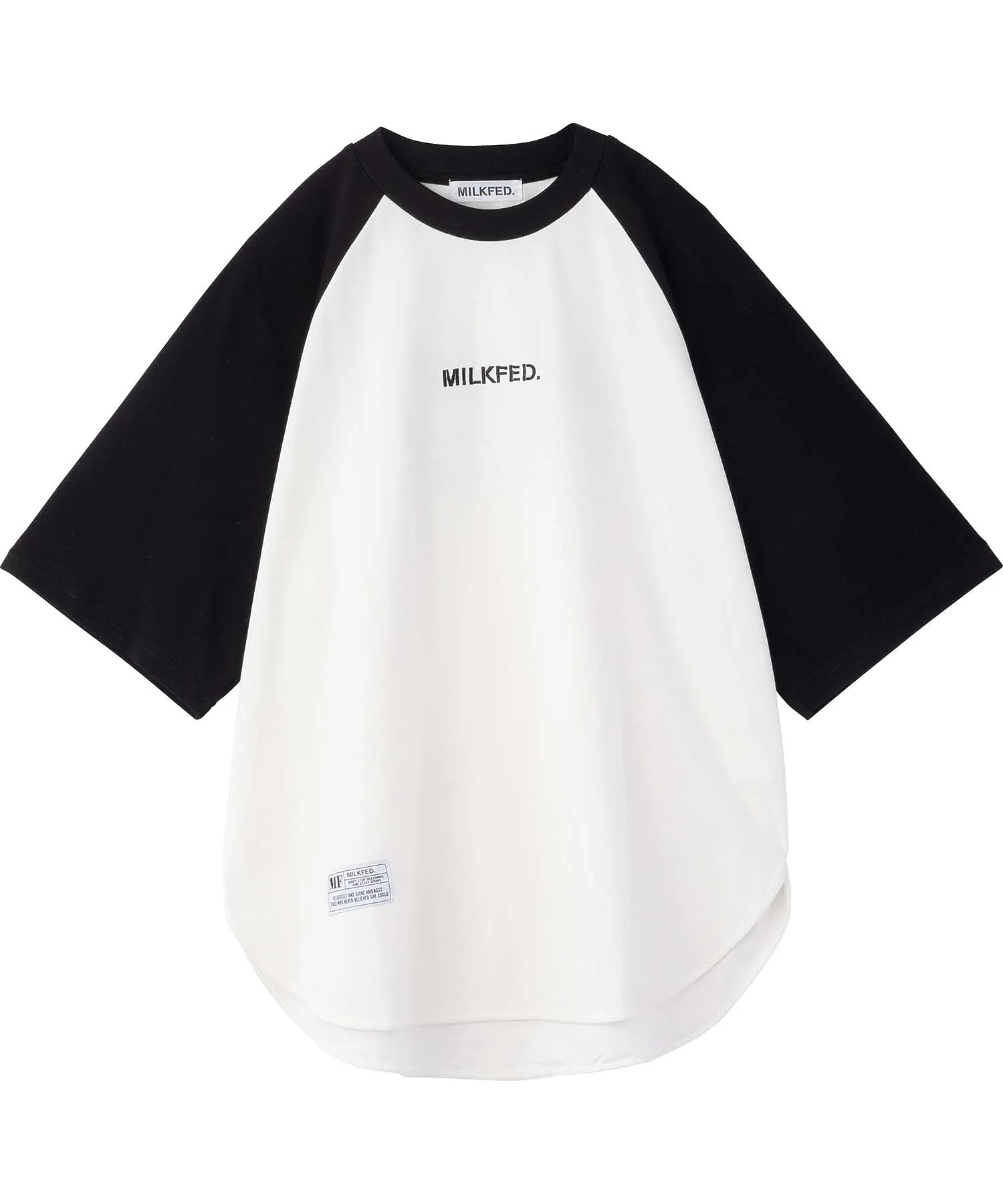 ROUND HEM RAGLAN S/S TOP MILKFED. - Image 7