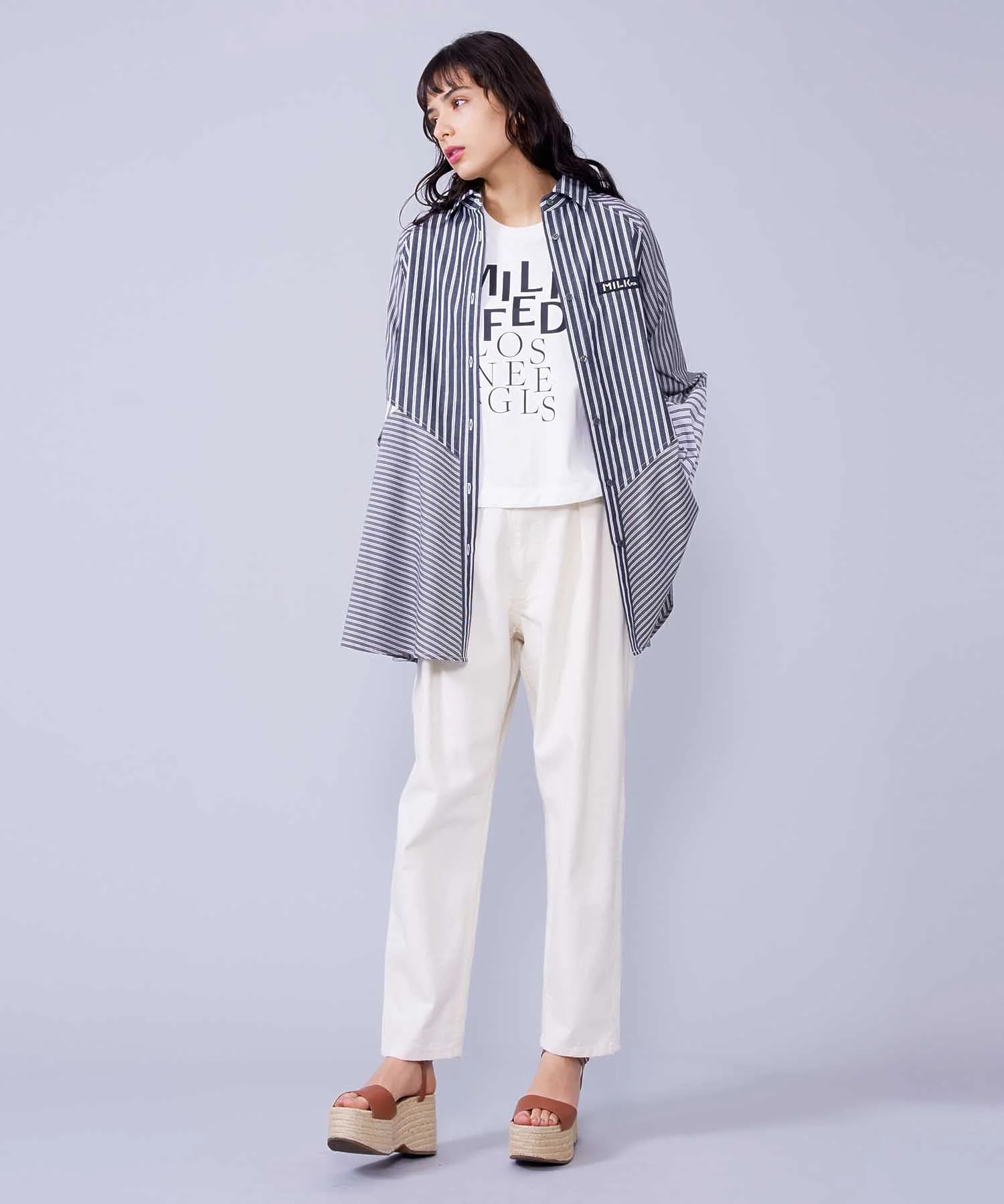 ADJUSTABLE HEM S/S TOP MILKFED. - Image 8
