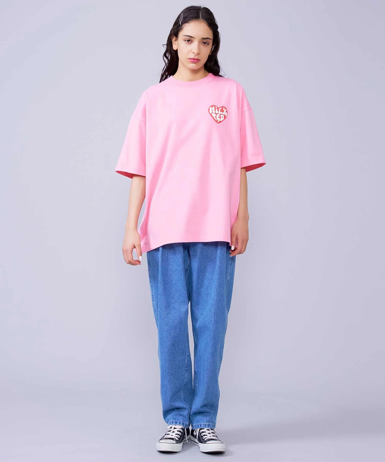 HEART LOGO WIDE S/S TEE MILKFED. - Image 9