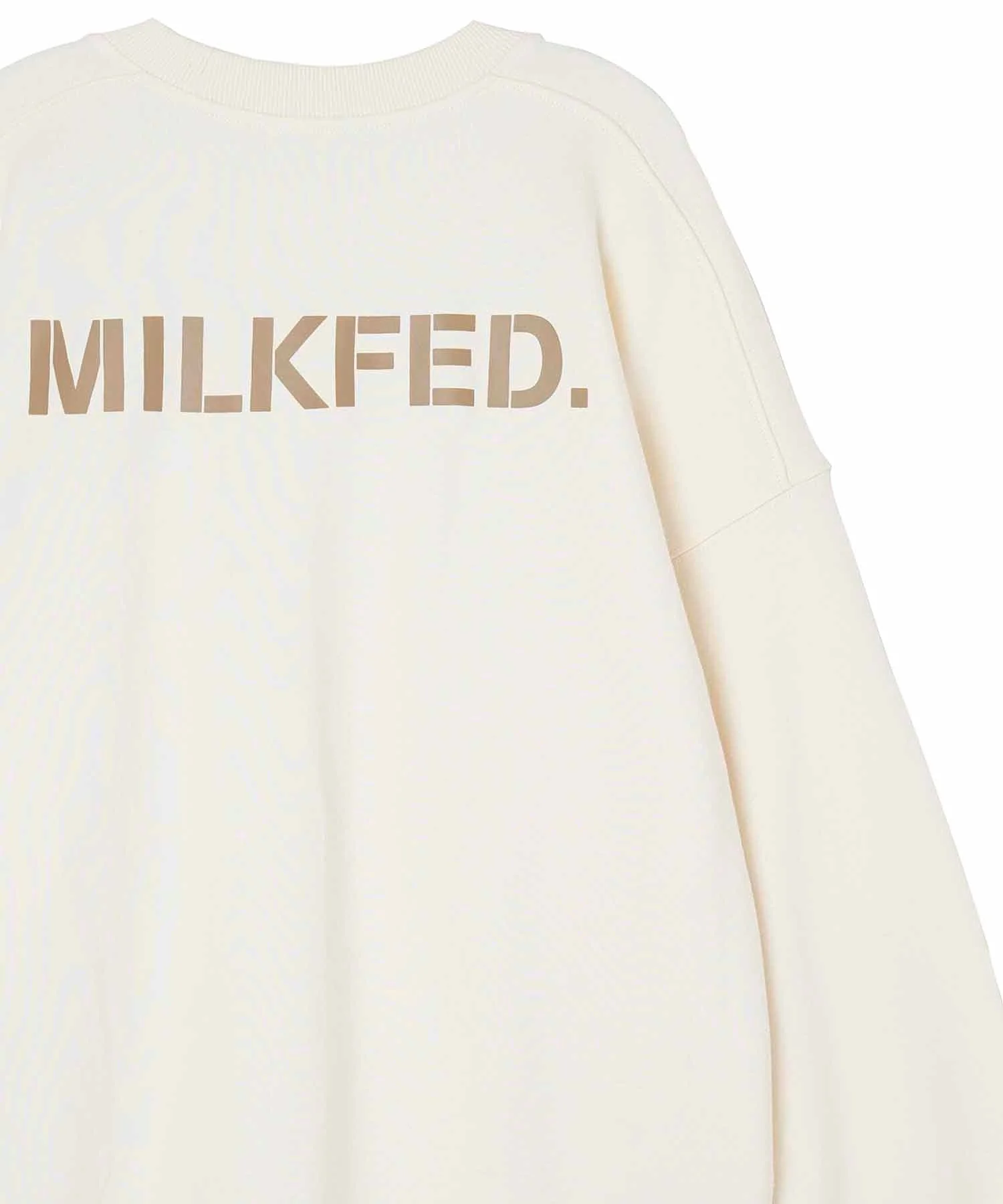 STENCIL LOGO WIDE SWEAT TOP MILKFED. - Image 3