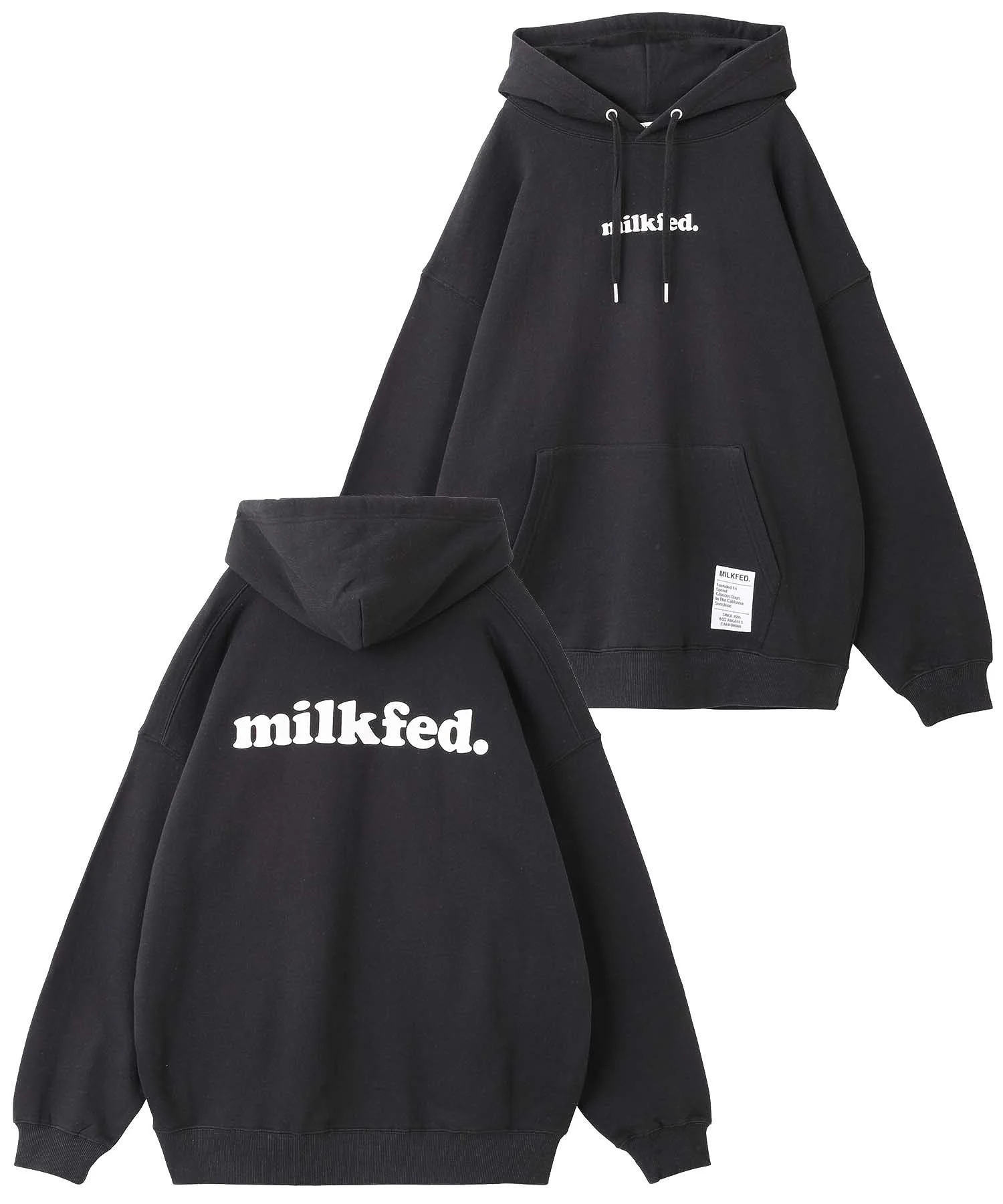 COOPER LOGO WIDE SWEAT HOODIE MILKFED. - Image 23