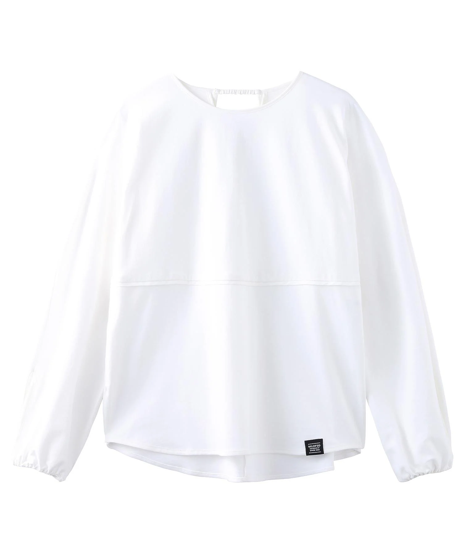 BACK RIBBON TOP MILKFED. - Image 7