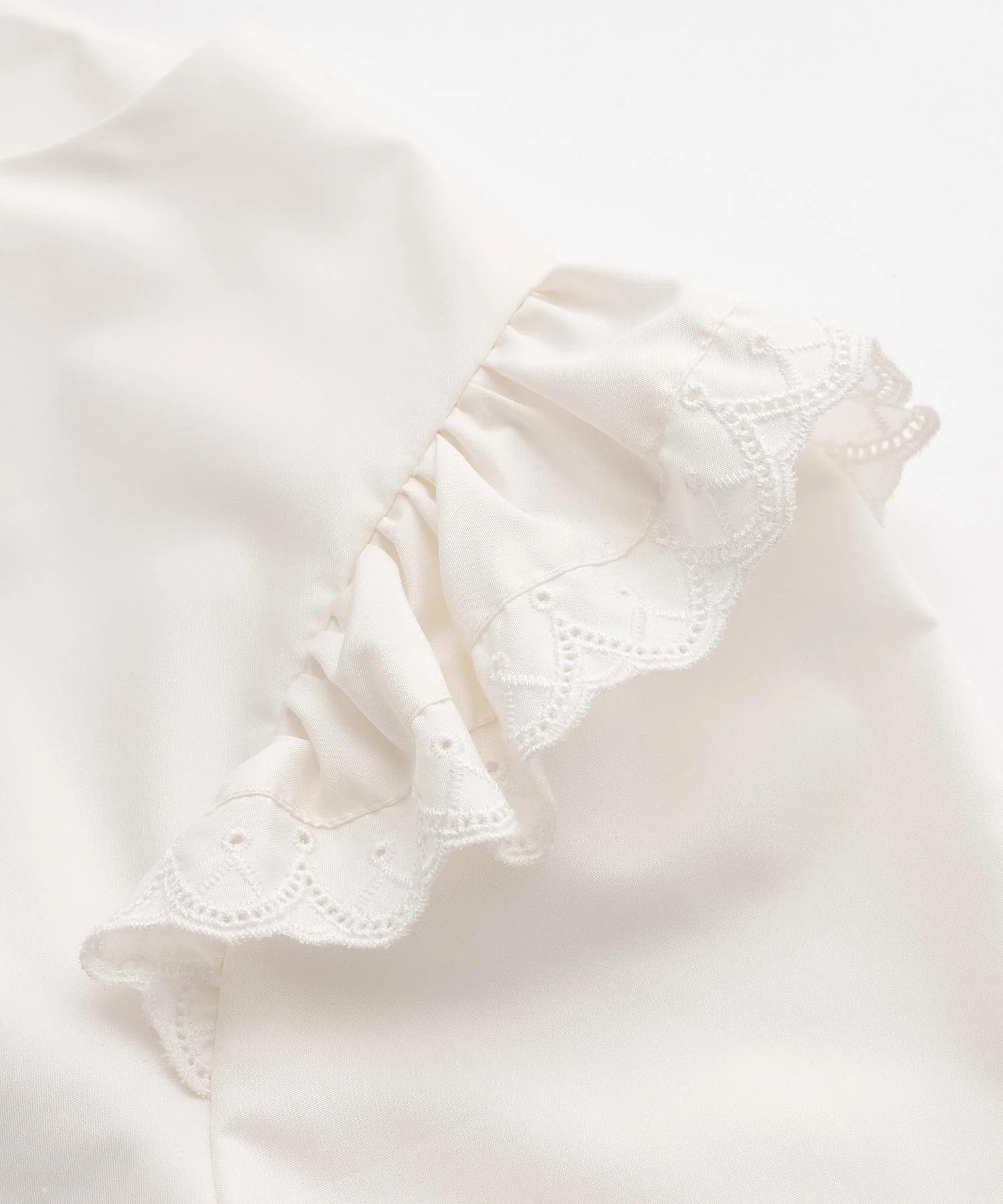 LACE TRIM BLOUSE MILKFED. - Image 13