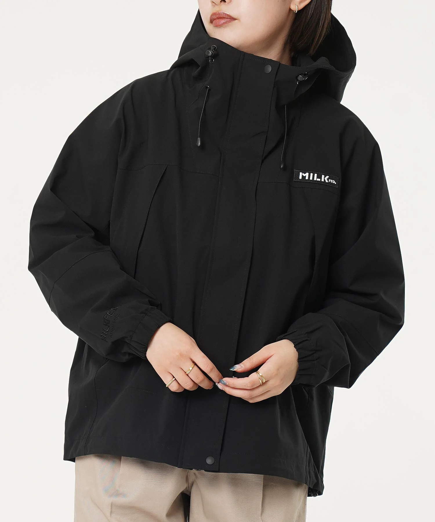 BACK LOGO MOUNTAIN PARKA MILKFED. - Image 26