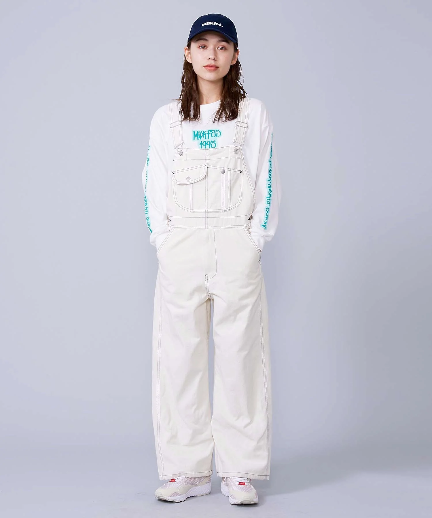 DENIM OVERALLS MILKFED. - Image 2