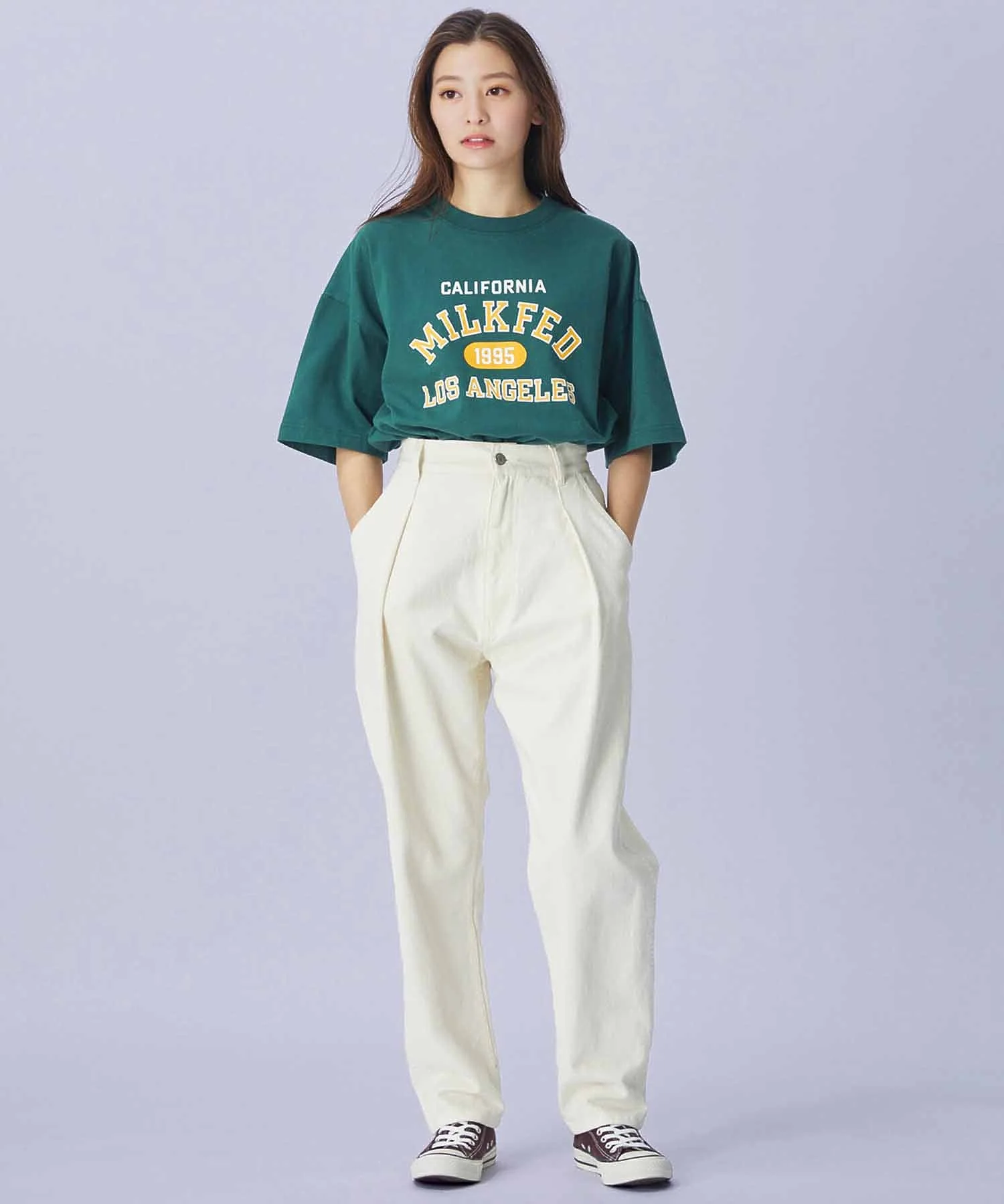 TAPERED DENIM PANTS MILKFED. - Image 9