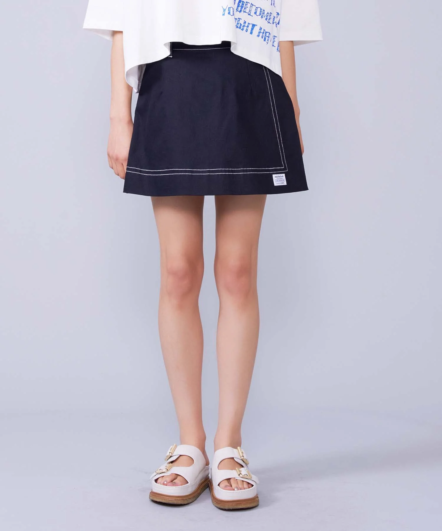 RIBBON POCKET SHORT PANTS MILKFED. - Image 3