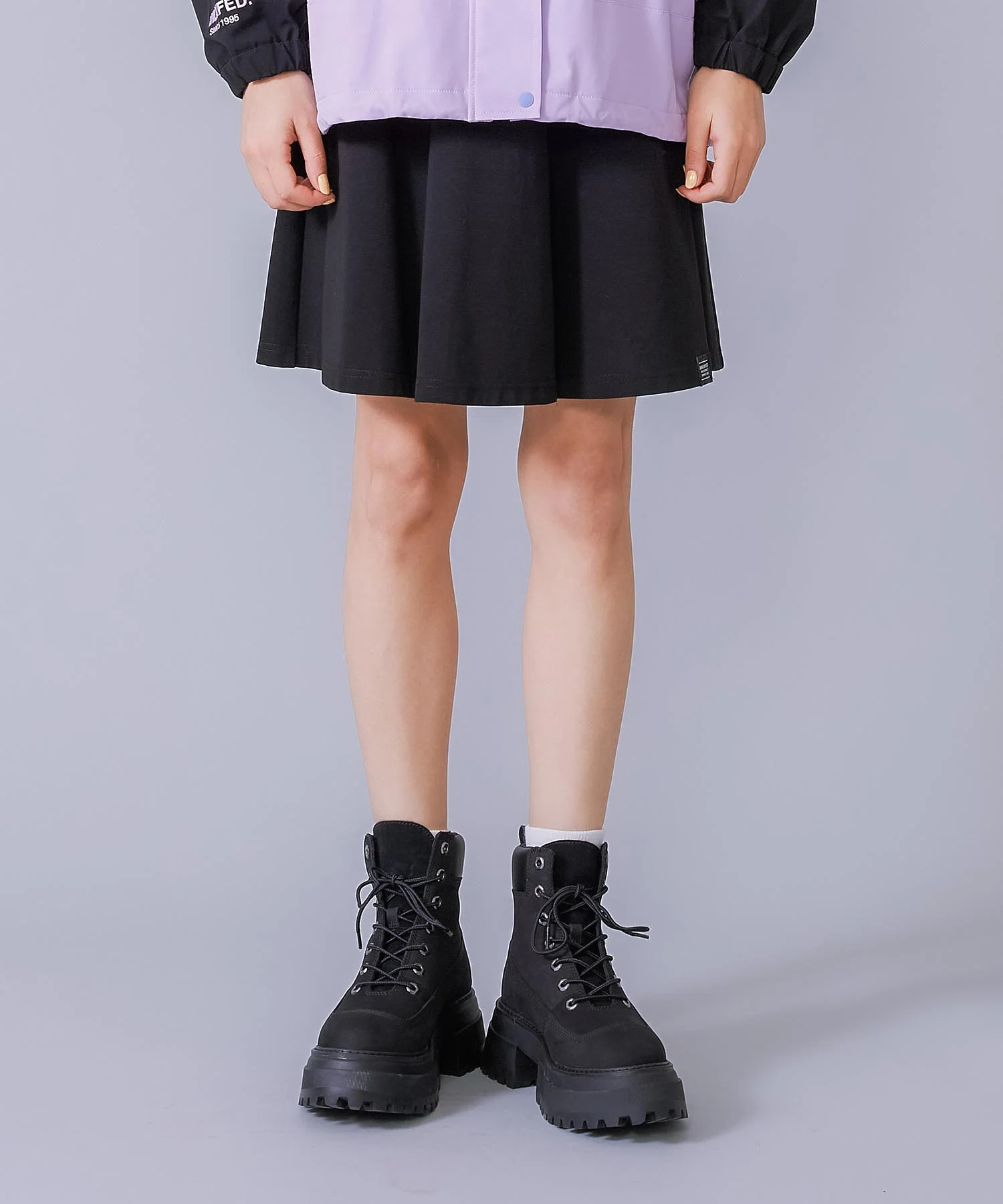 FLARED SKIRT WITH UNDER SHORTS MILKFED. - Image 2