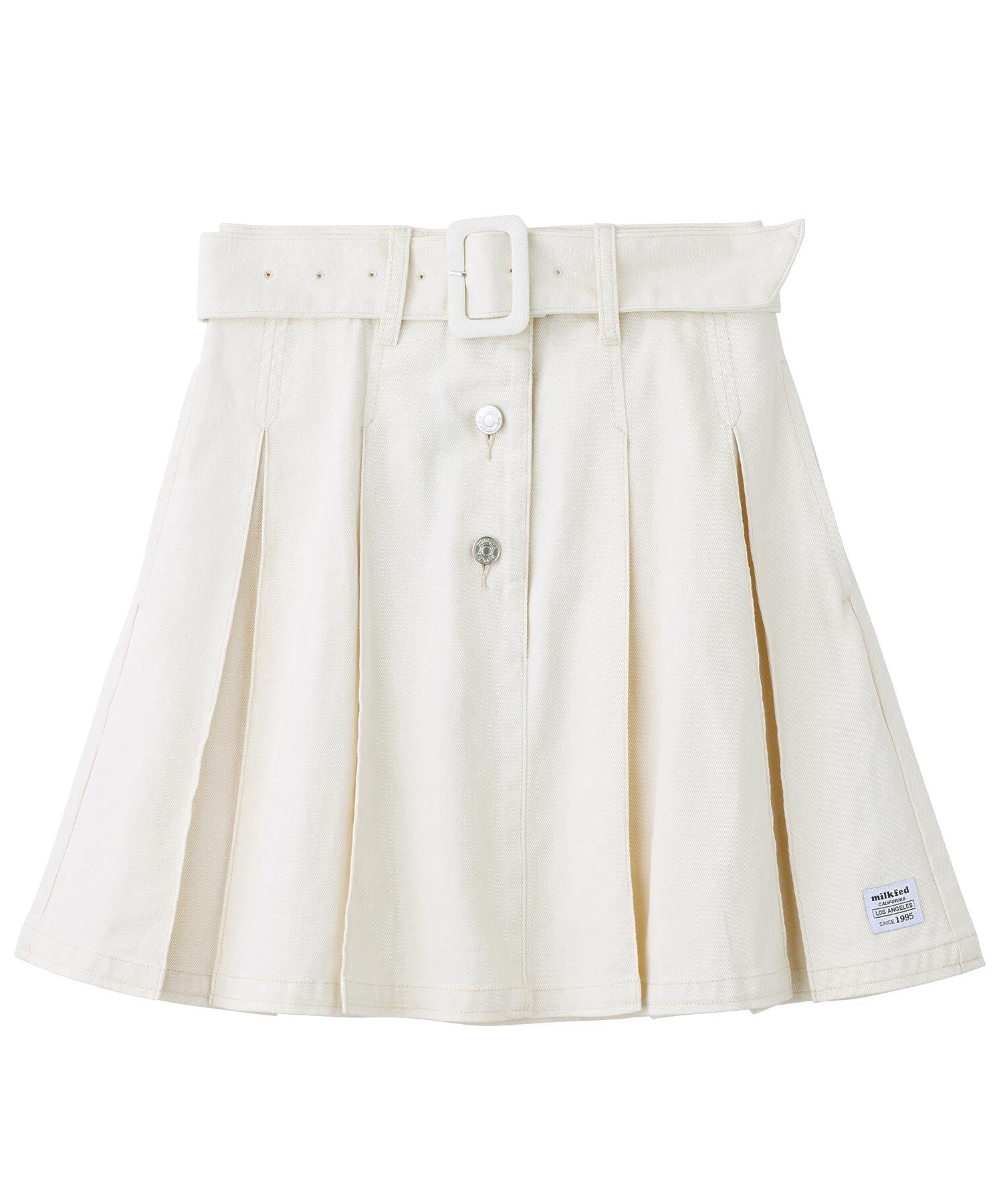 BOX PLEAT MINI SKIRT MILKFED. - Image 27