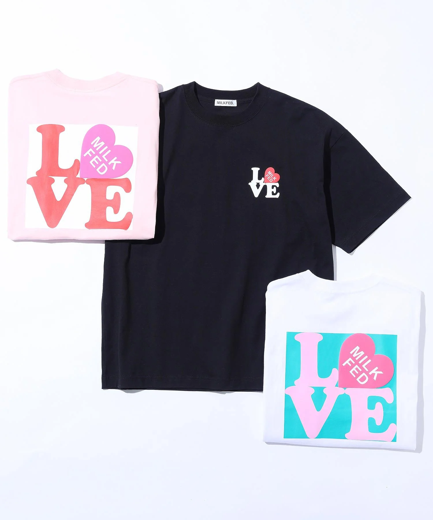 LOVE WIDE S/S TEE MILKFED. - Image 11