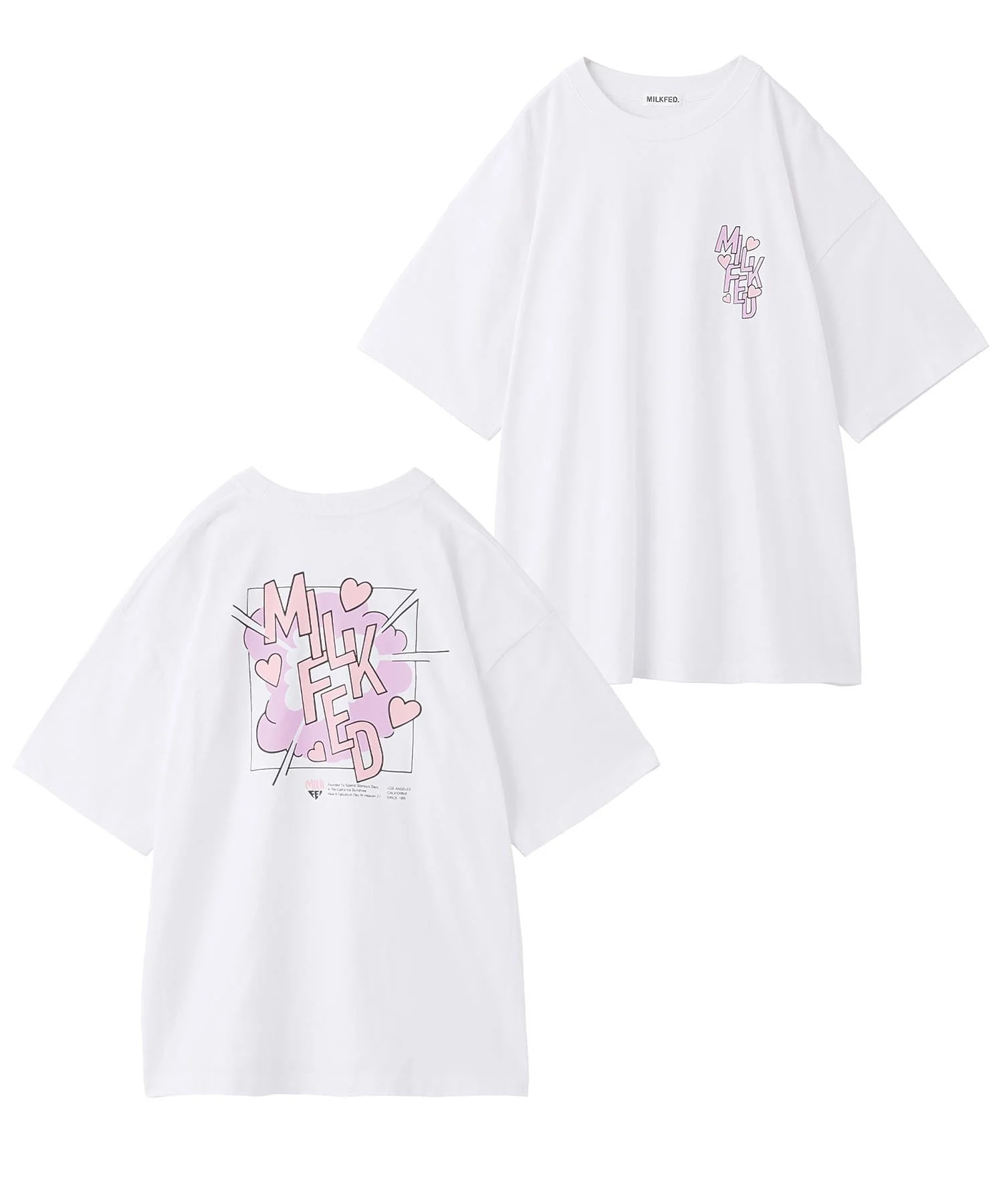 COMIC LOGO WIDE S/S TEE MILKFED. - Image 2