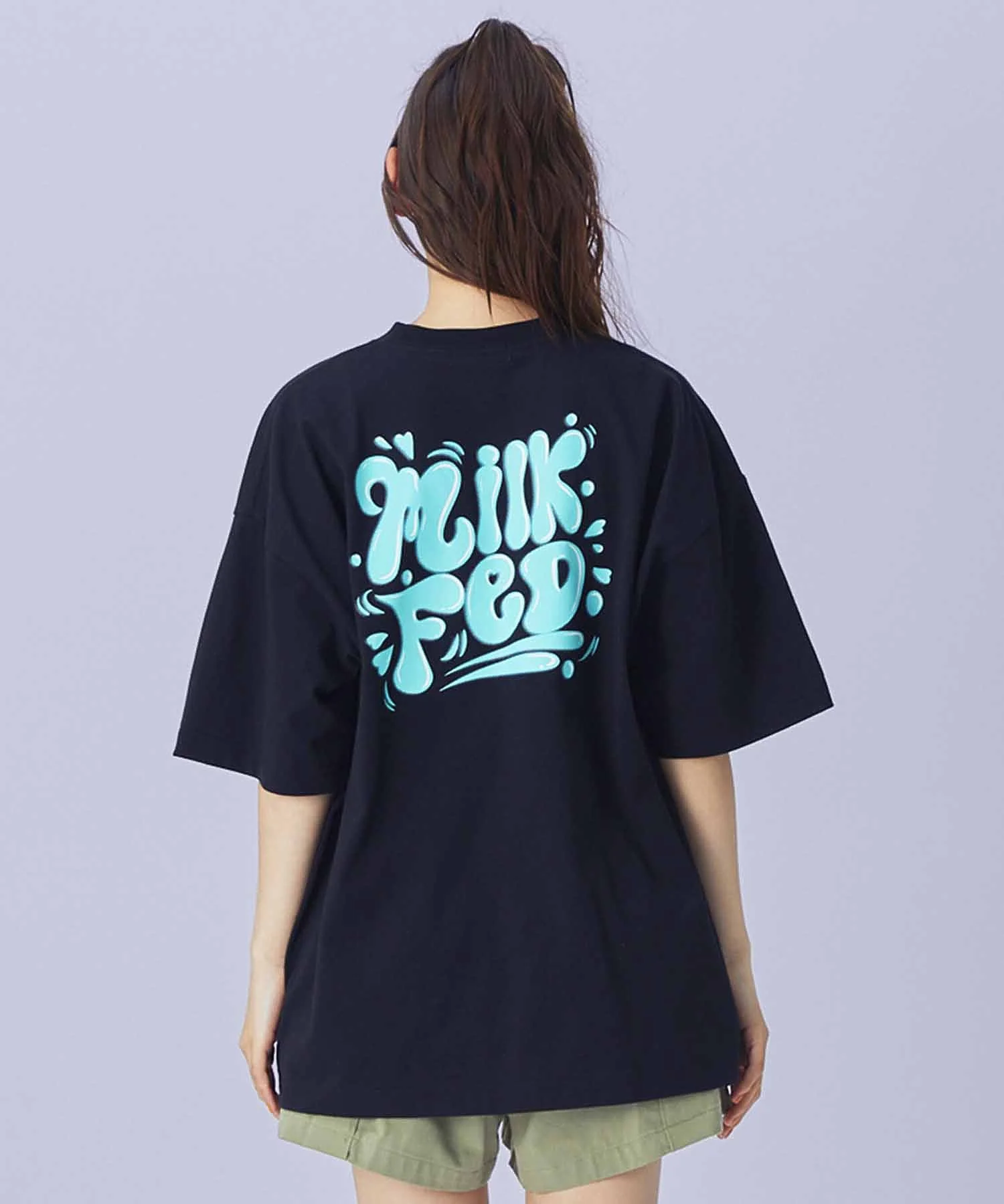GLOSSY LOGO WIDE S/S TEE MILKFED. - Image 13