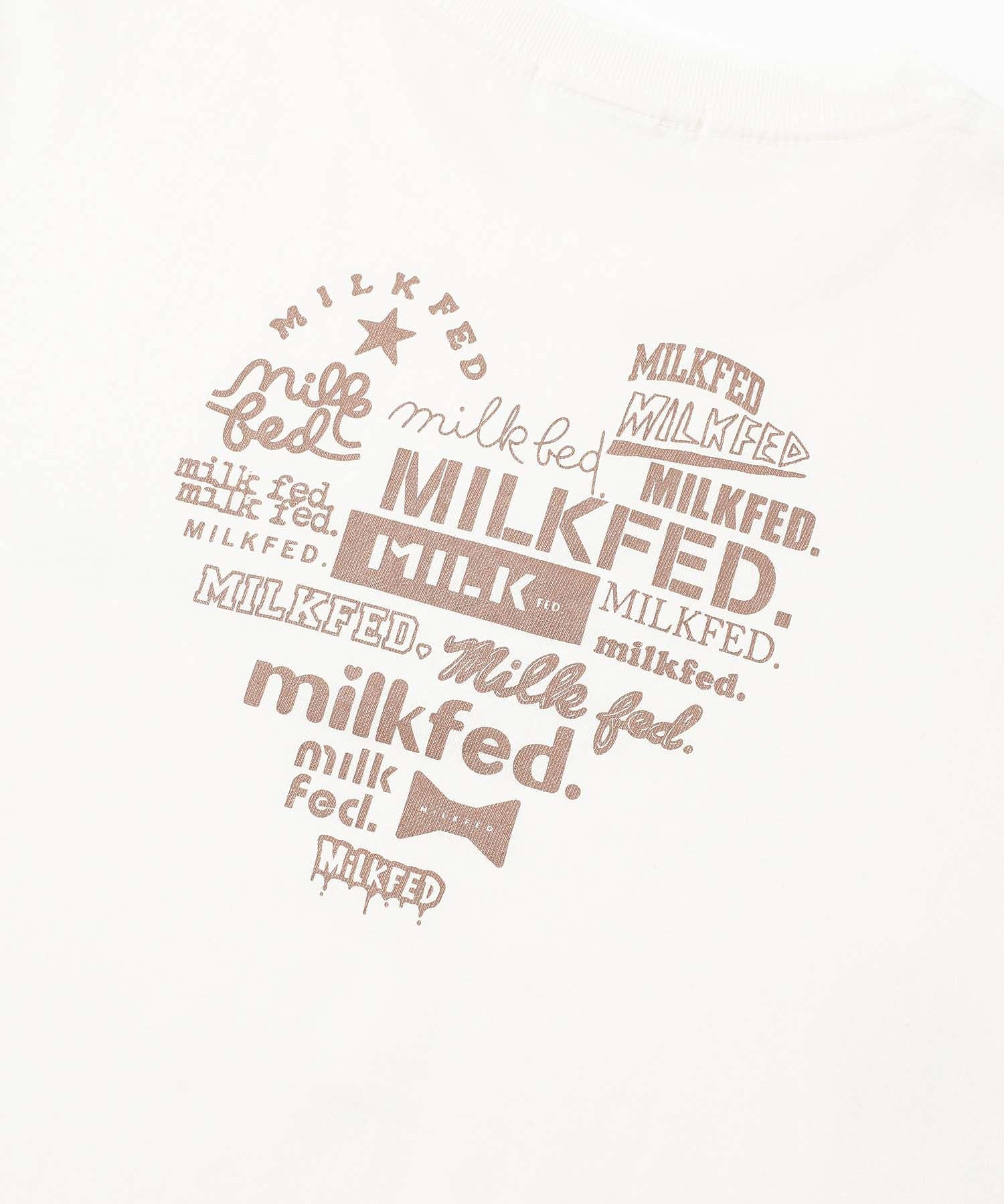 HEART LOGO S/S TEE MILKFED. - Image 11