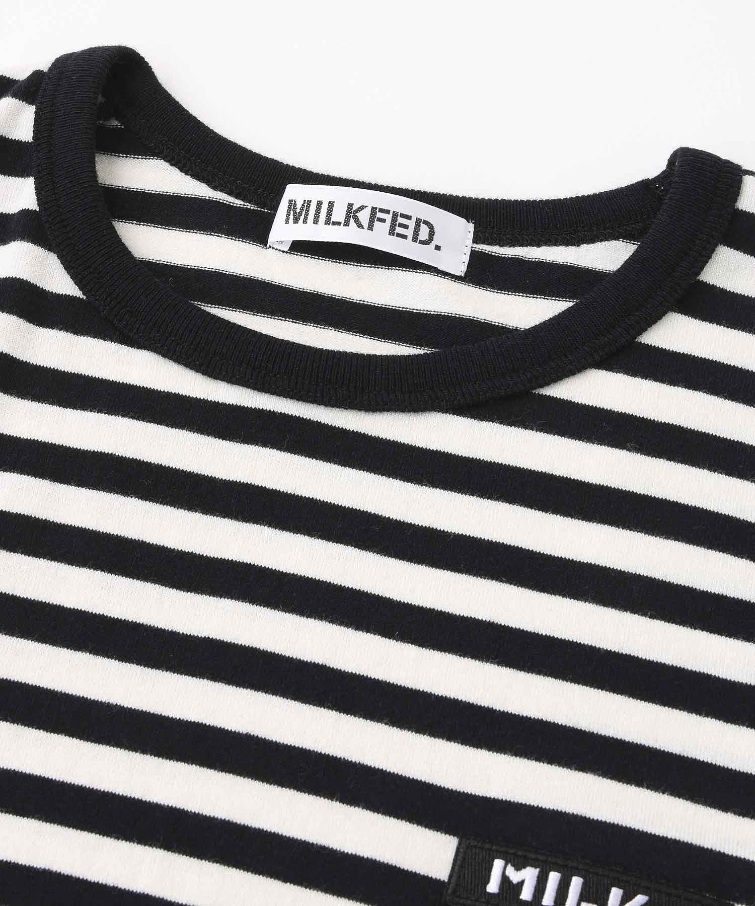 STRIPED S/S TOP MILKFED. - Image 5