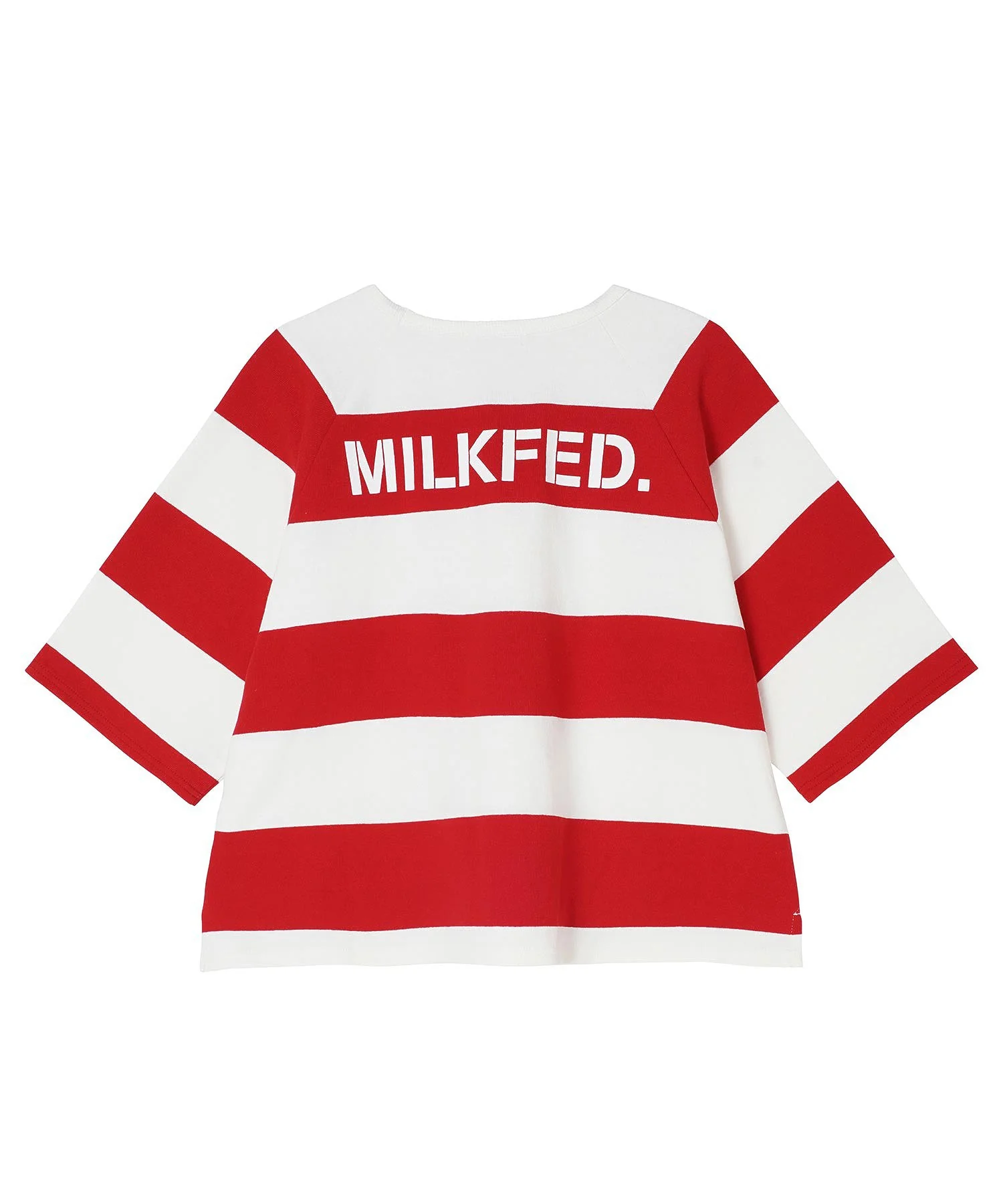 BACK LOGO STRIPED TOP MILKFED. - Image 5