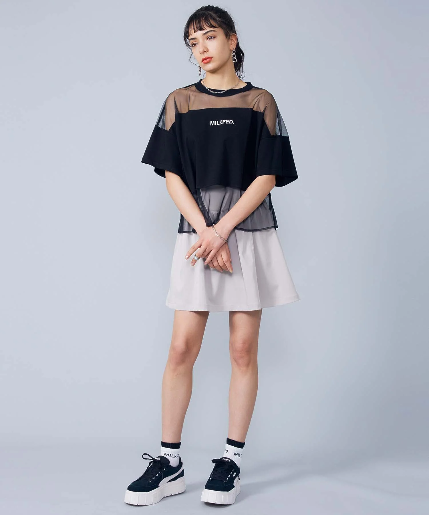 TULLE TOP MILKFED. - Image 12