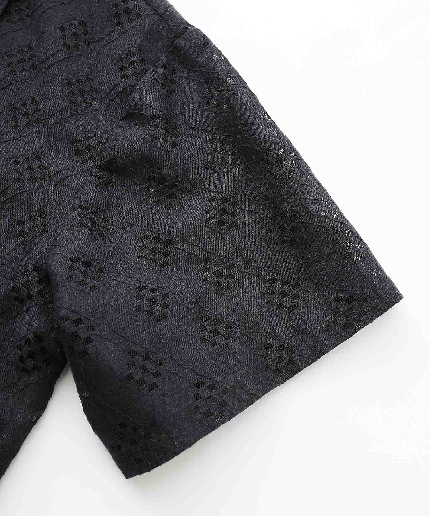 LACE OPEN COLLAR SHIRT MILKFED. - Image 6