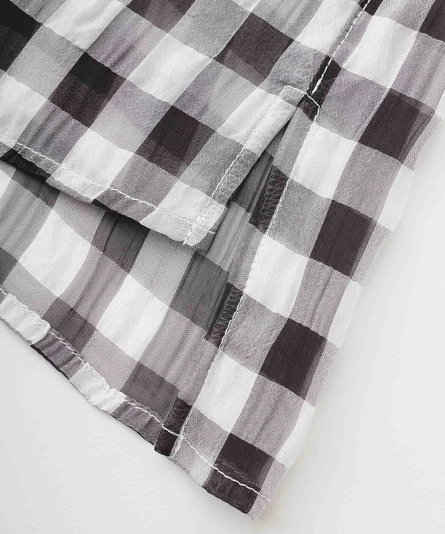 SEERSUCKER GINGHAM CHECK  SHIRT MILKFED. - Image 11