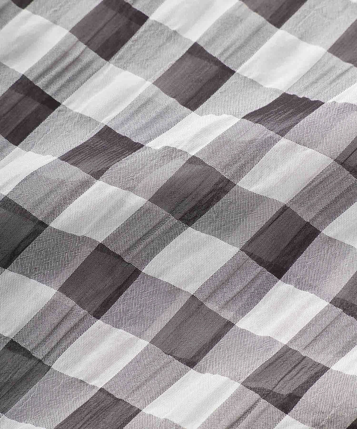 SEERSUCKER GINGHAM CHECK  SHIRT MILKFED. - Image 12
