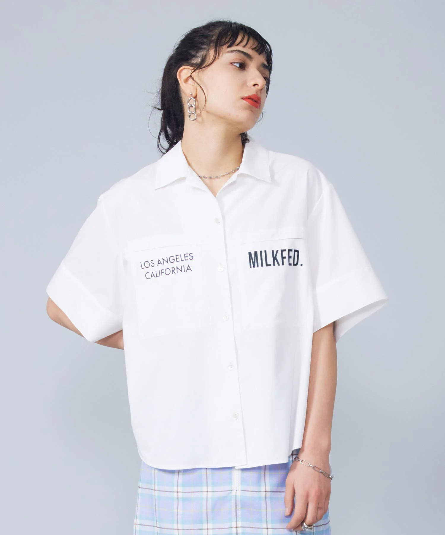 BACK LAYERED SHIRT MILKFED. - Image 14