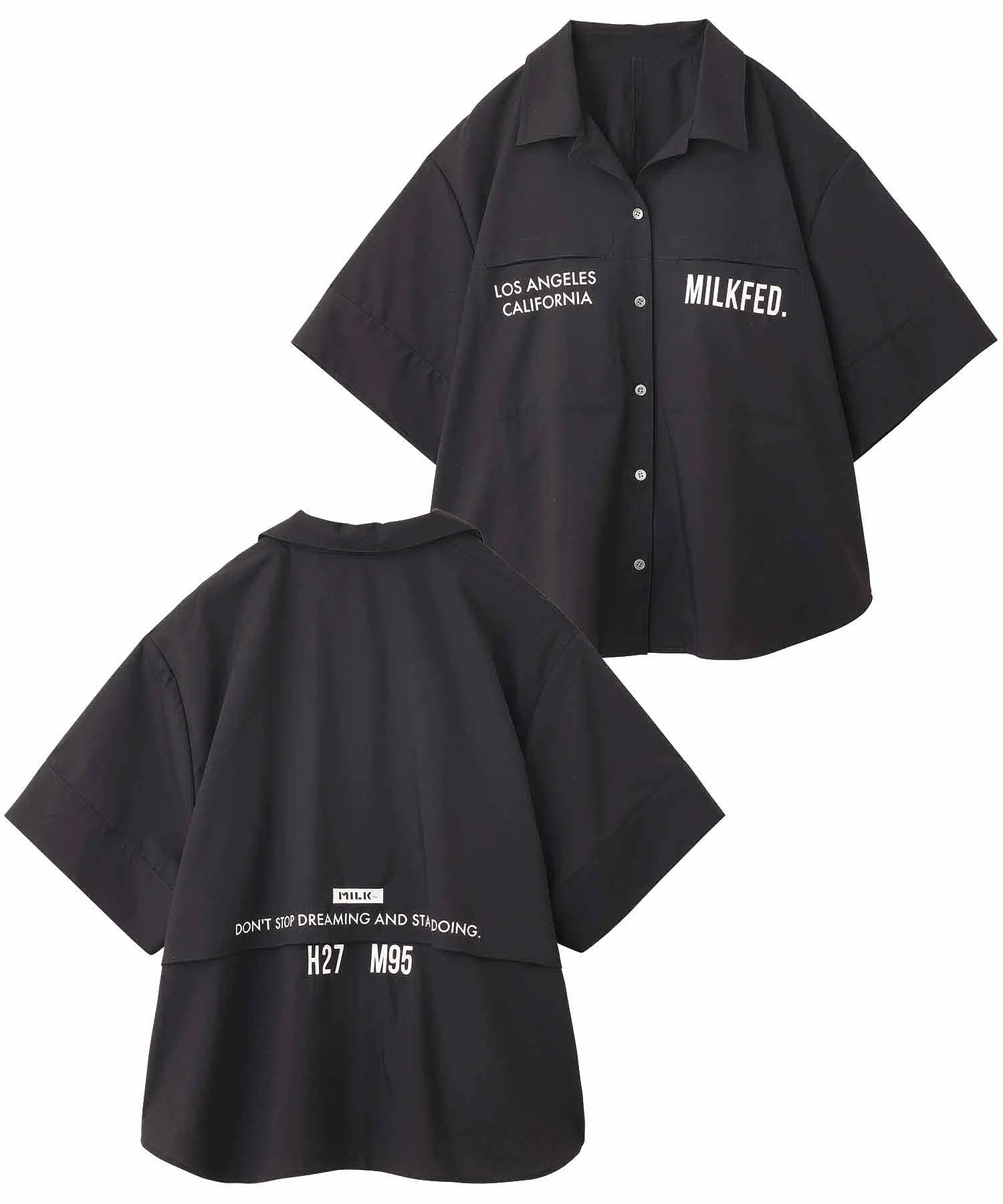 BACK LAYERED SHIRT MILKFED. - Image 3
