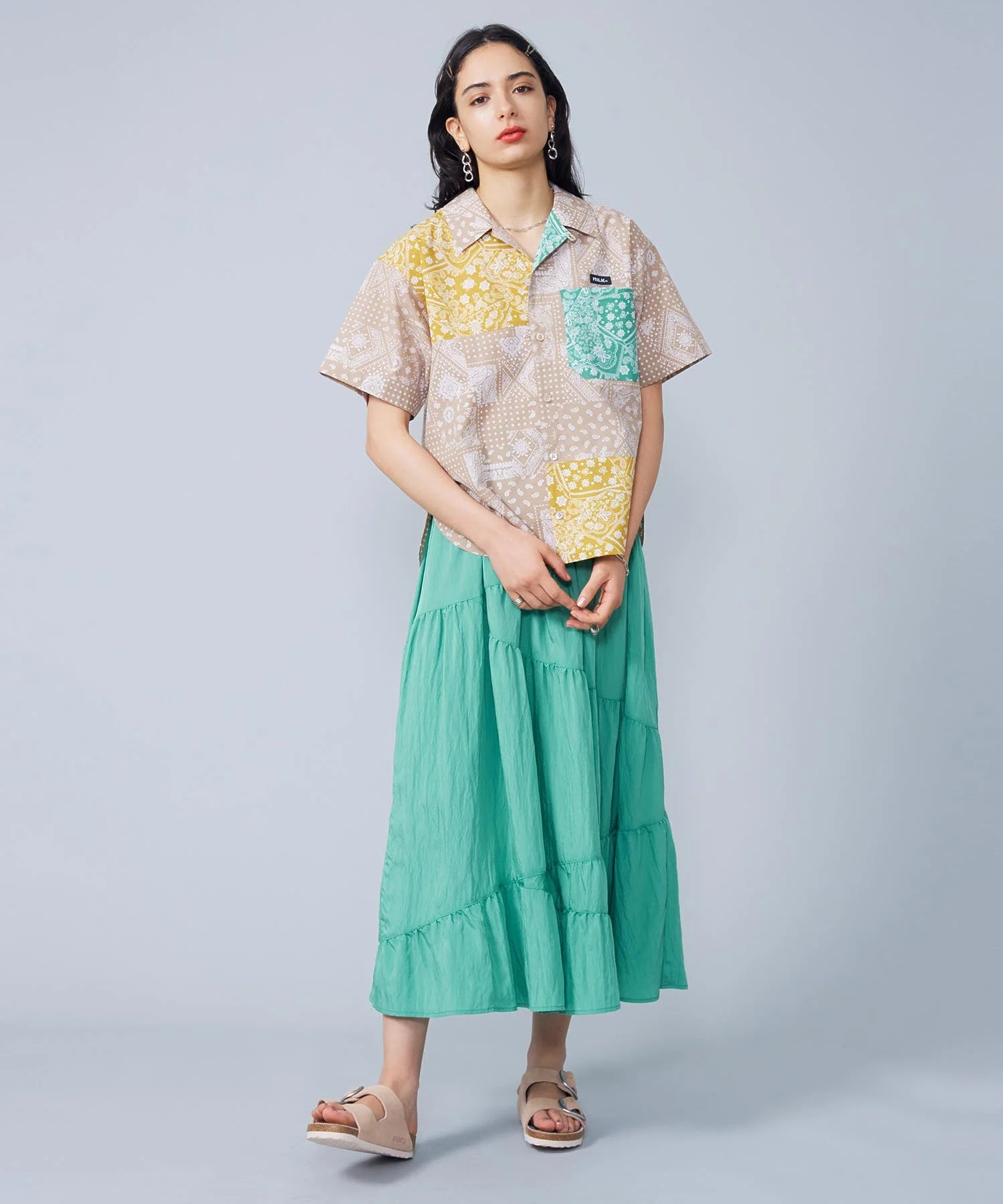 BANDANA PRINT SHIRT MILKFED. - Image 16