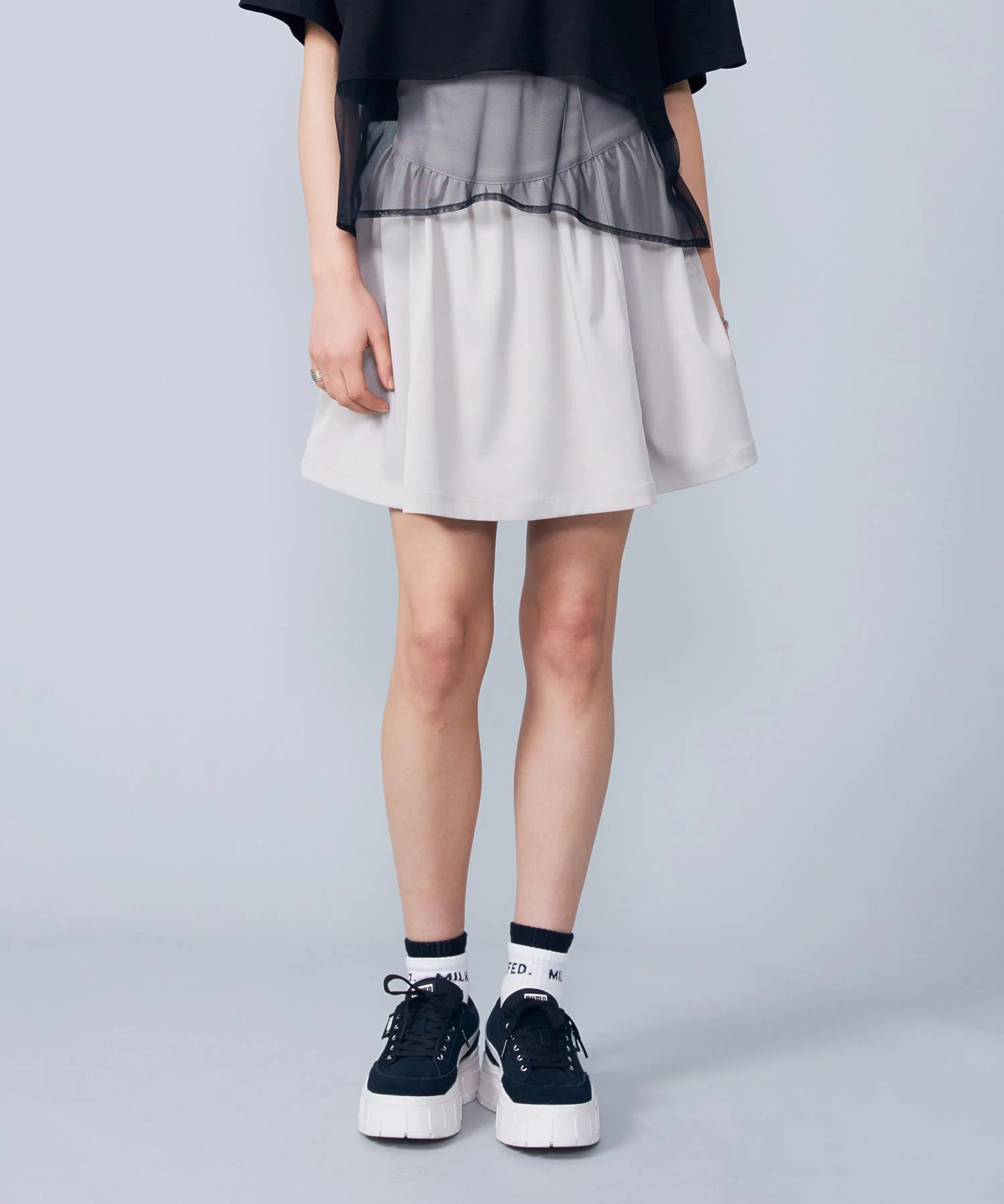 HIGH WAISTED SKIRT MILKFED. - Image 11