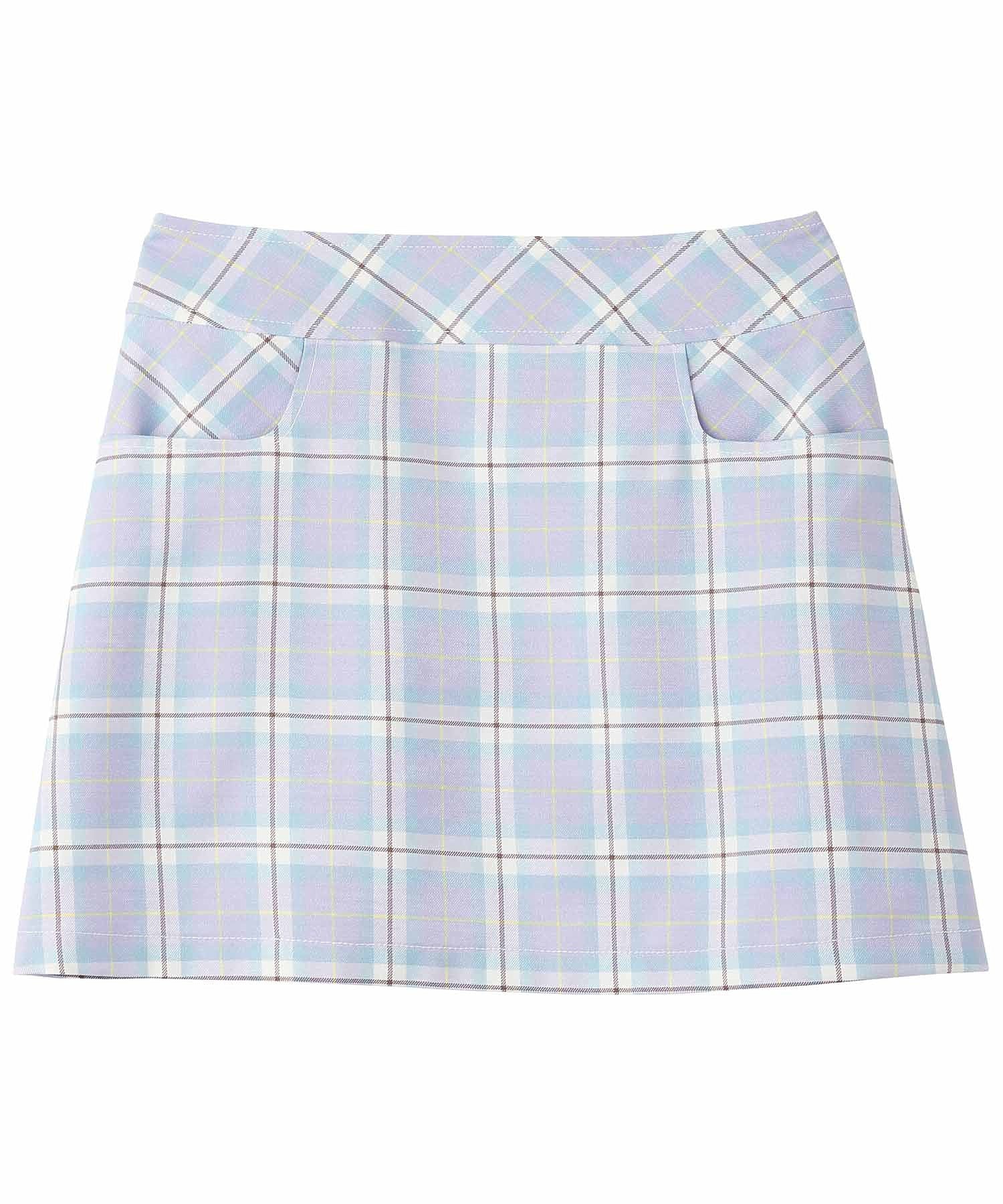 PLAID MINI SKIRT MILKFED. - Image 2