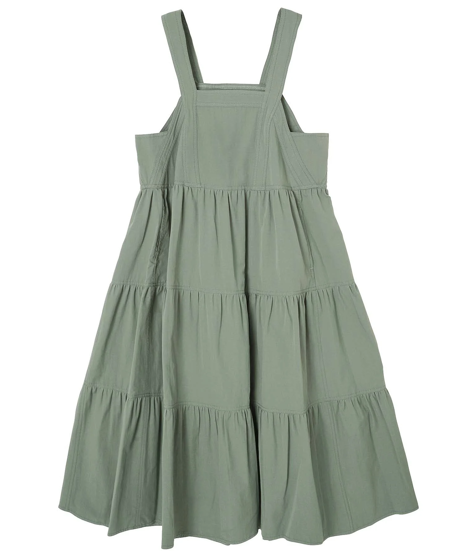 LACE-UP GATHERED DRESS MILKFED. - Image 6