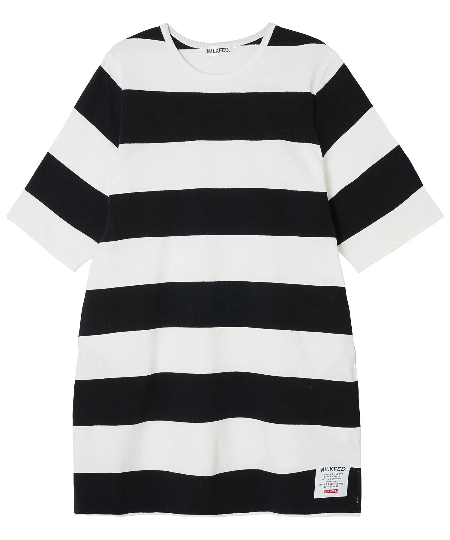 BACK LOGO STRIPED TUNIC MILKFED. - Image 4