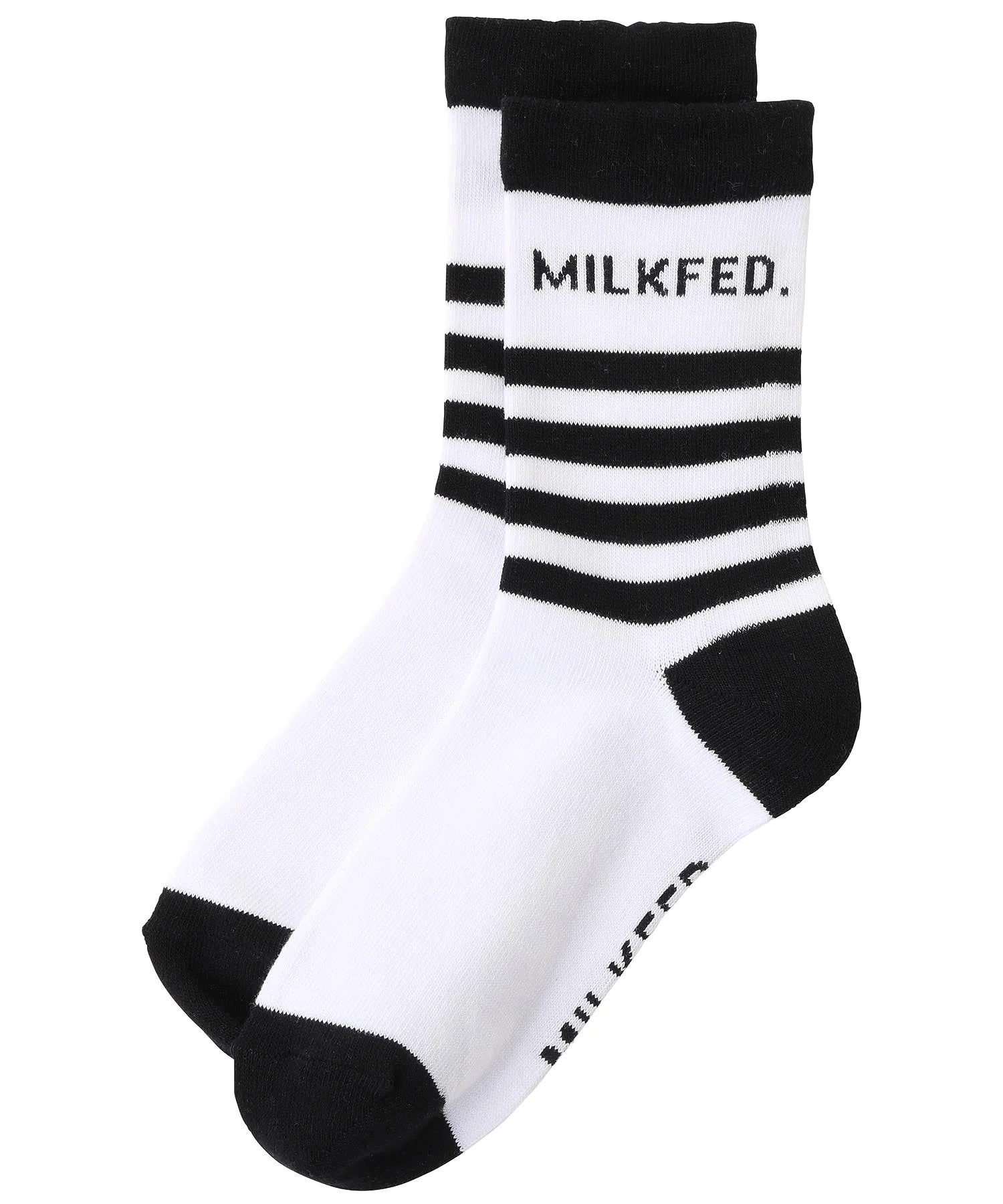 STRIPED MILKFED LOGO SOCKS - Image 17