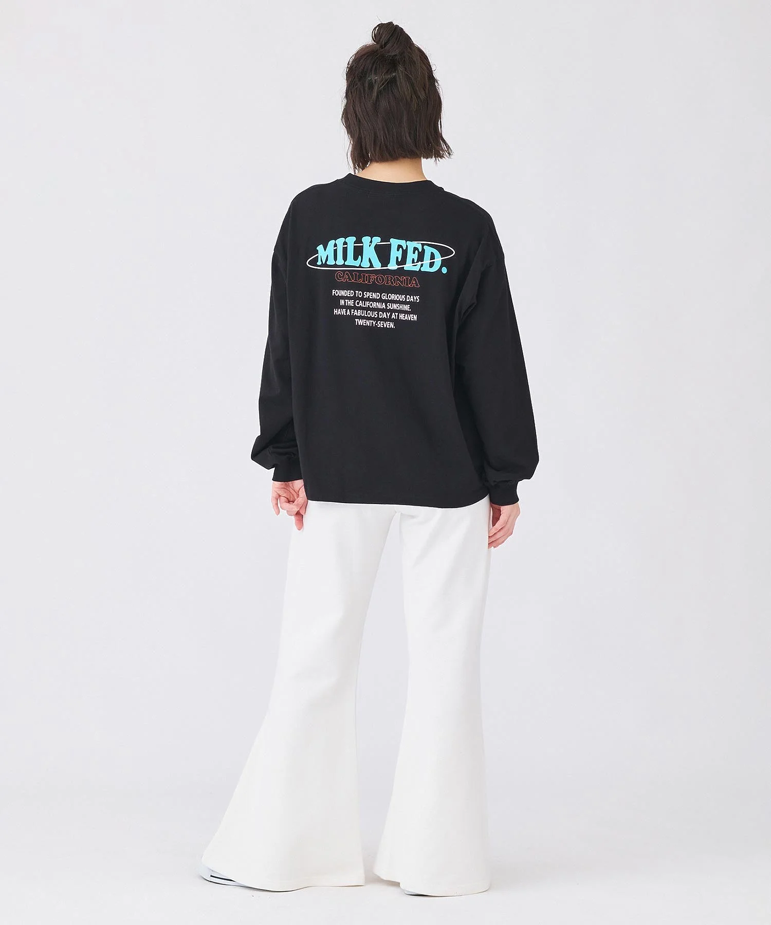 GO AROUND MILKFED WIDE L/S TEE - Image 21