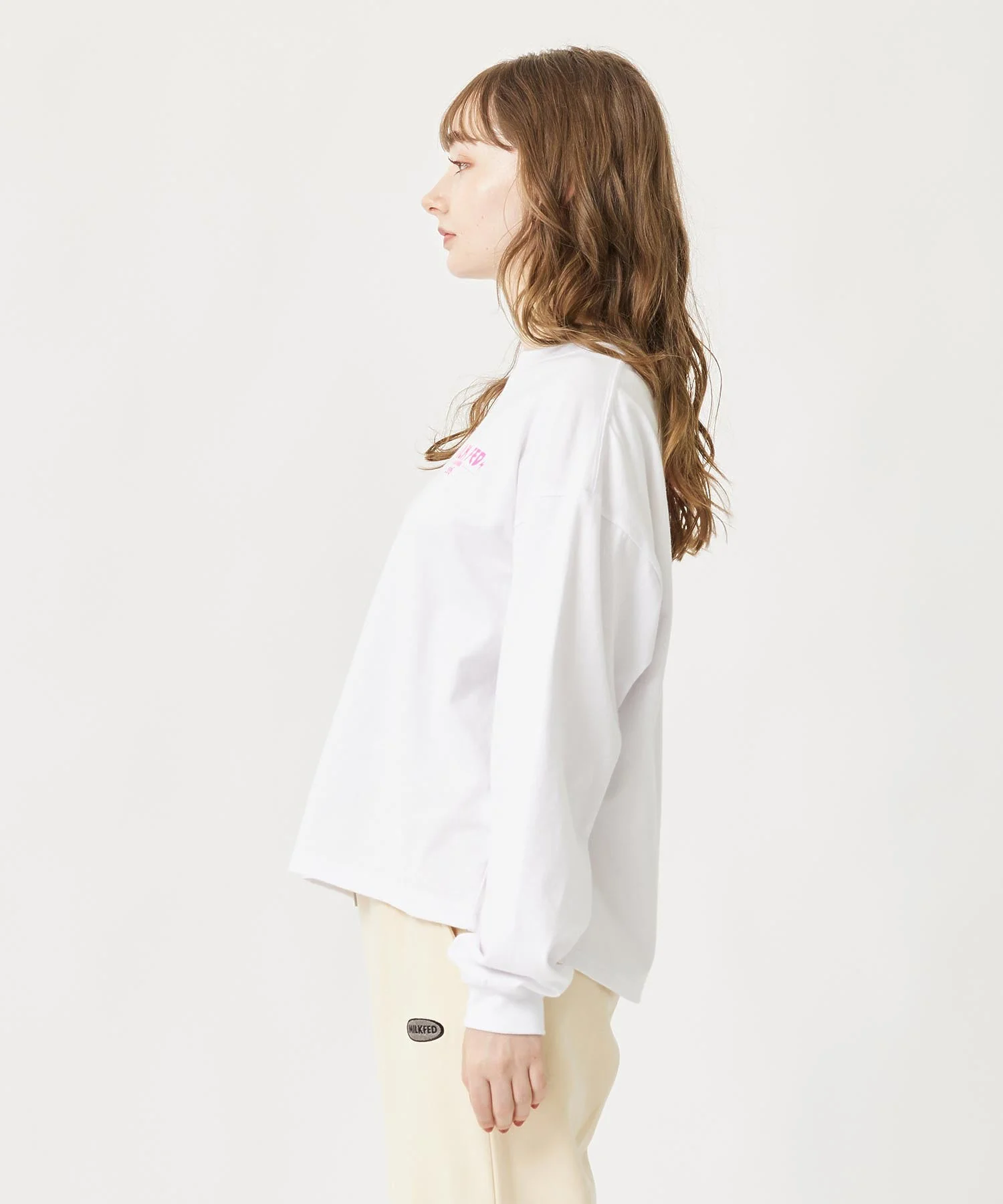 LIGHTNING LOGO L/S TEE MILKFED. - Image 12