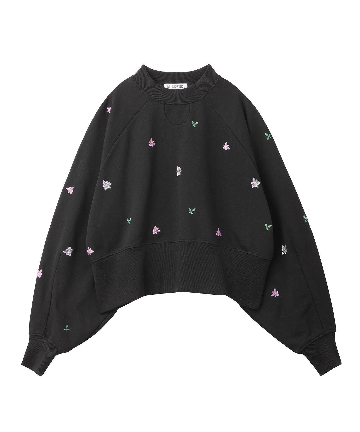 EMBROIDERED FLOWER CREWNECK SWEATSHIRT MILKFED. - Image 3